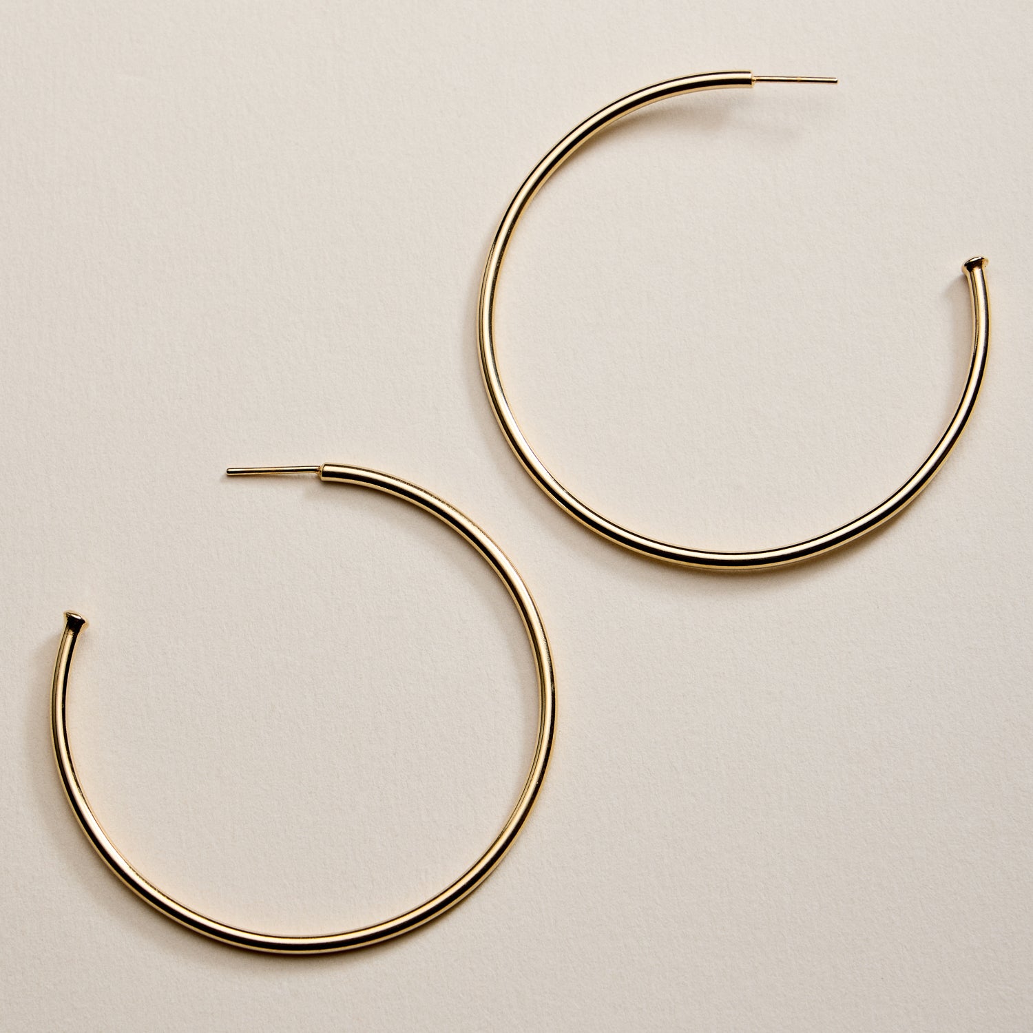 Gold Filled Oversized Hoop Earrings