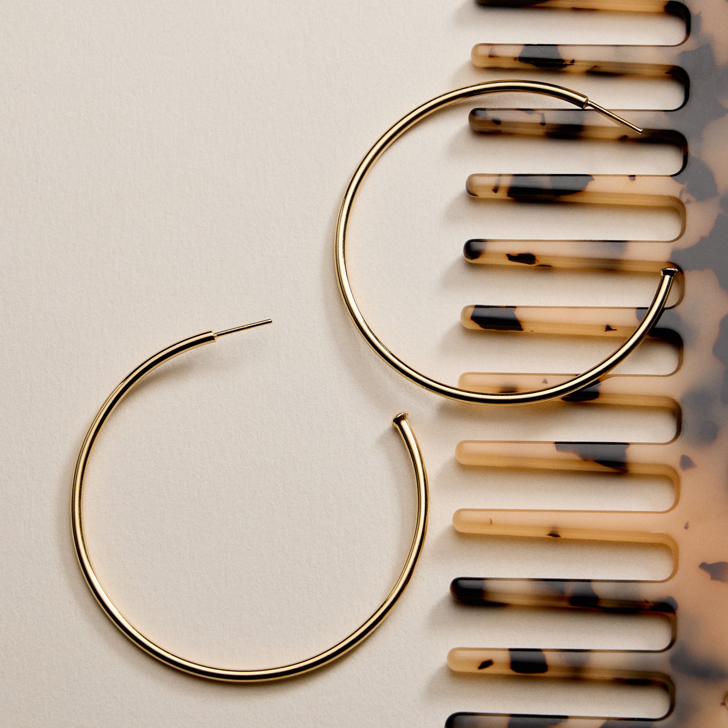 Gold Filled Oversized Hoop Earrings