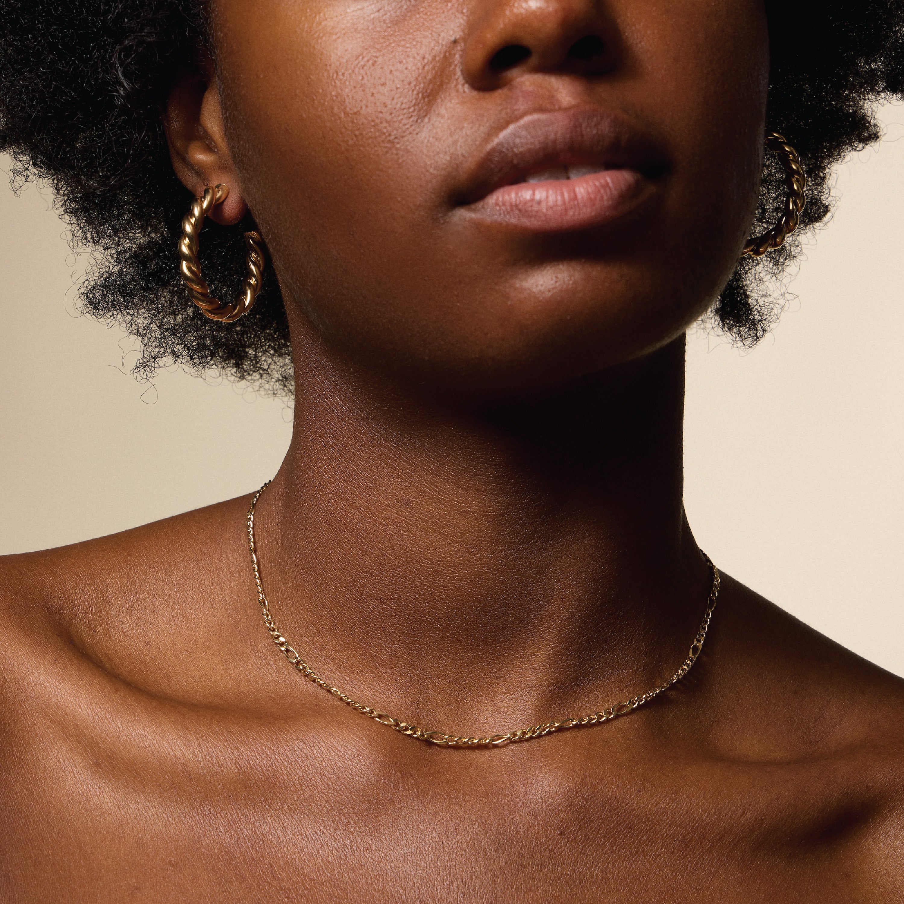 Gold Filled Rope Hoop Earrings – 30mm, 35mm, 45mm