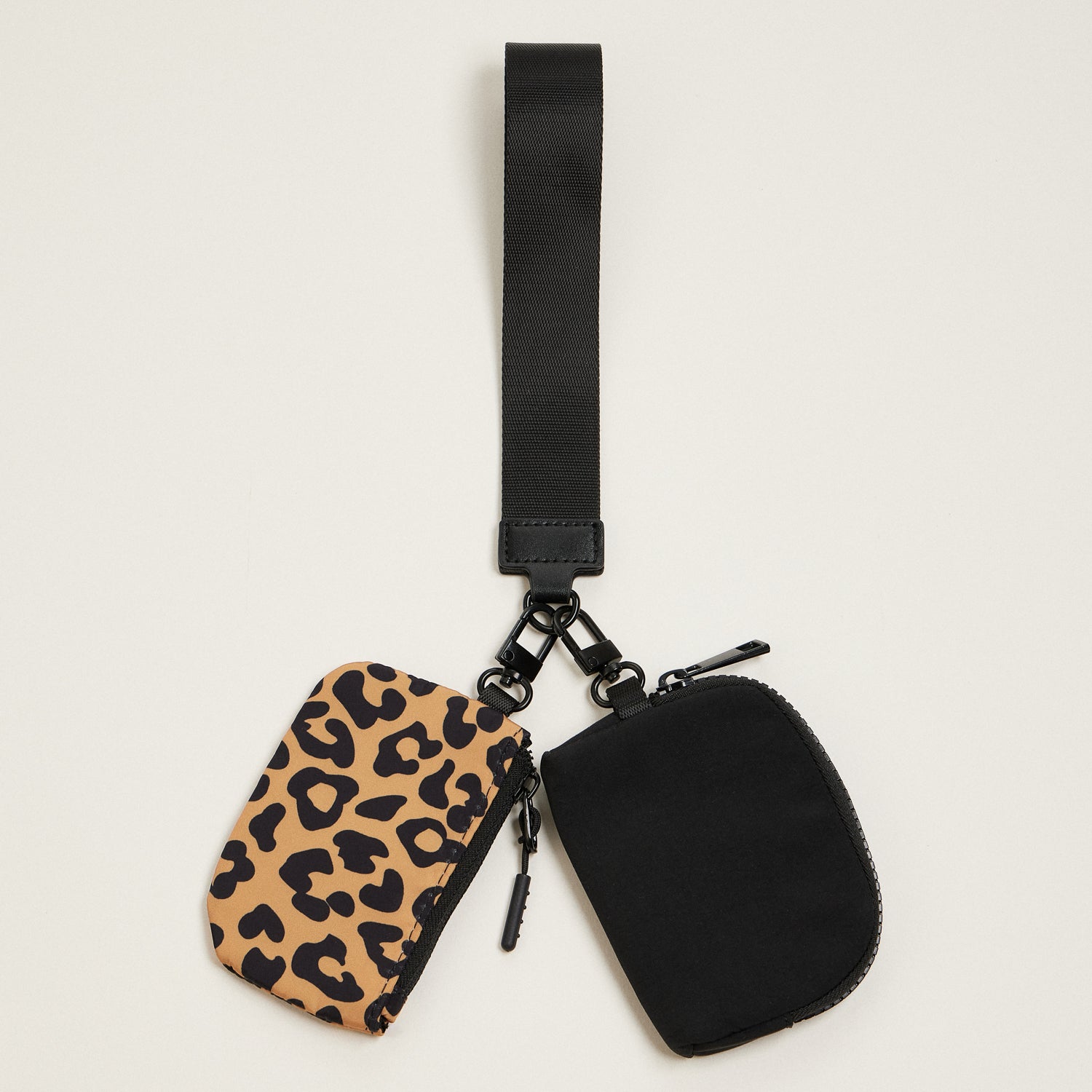 Dual-Color-Coin-Purse-Key-Chain-Wristlet---9-Colors-Available