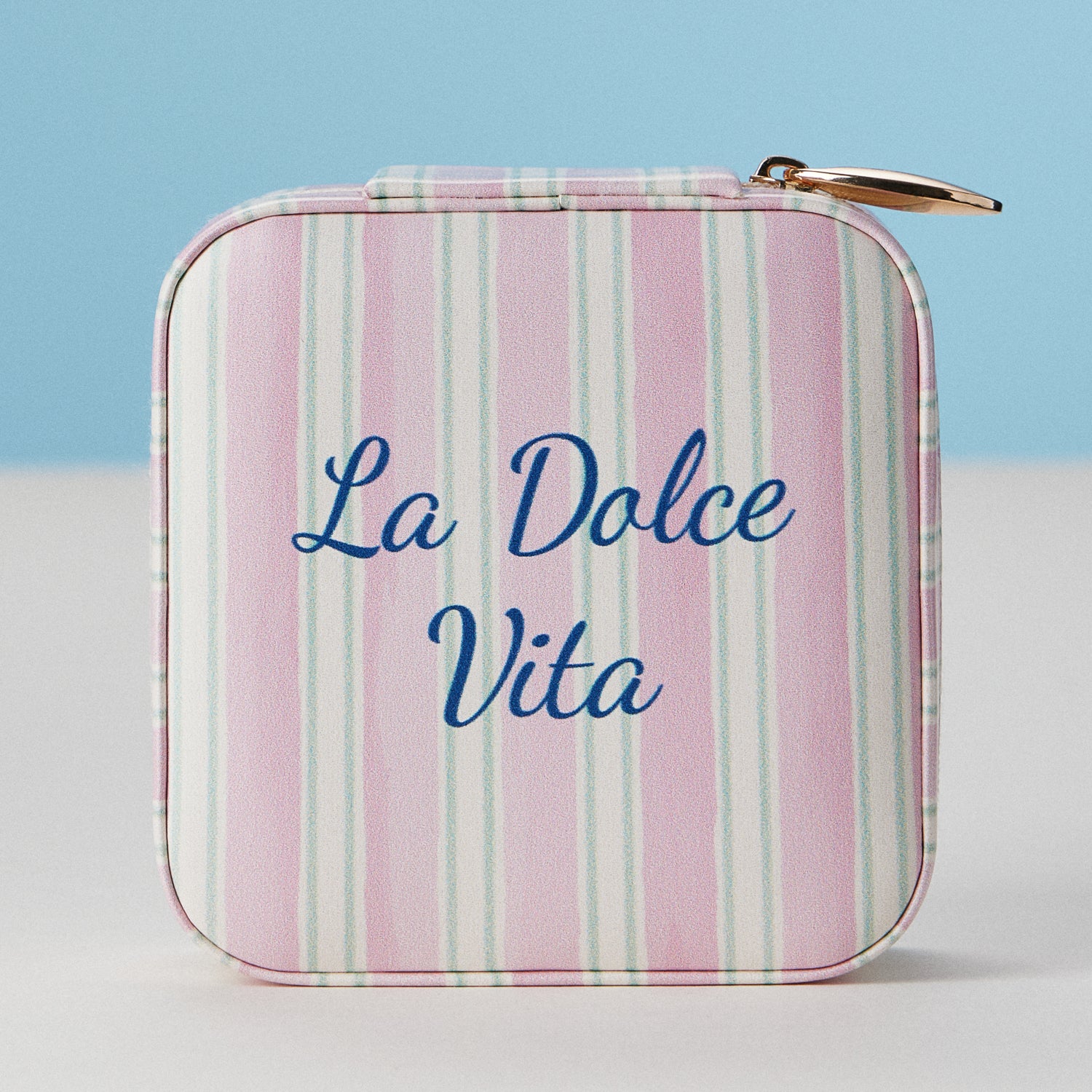 La Dolce Vita Travel Jewelry Box | Dusty Pink