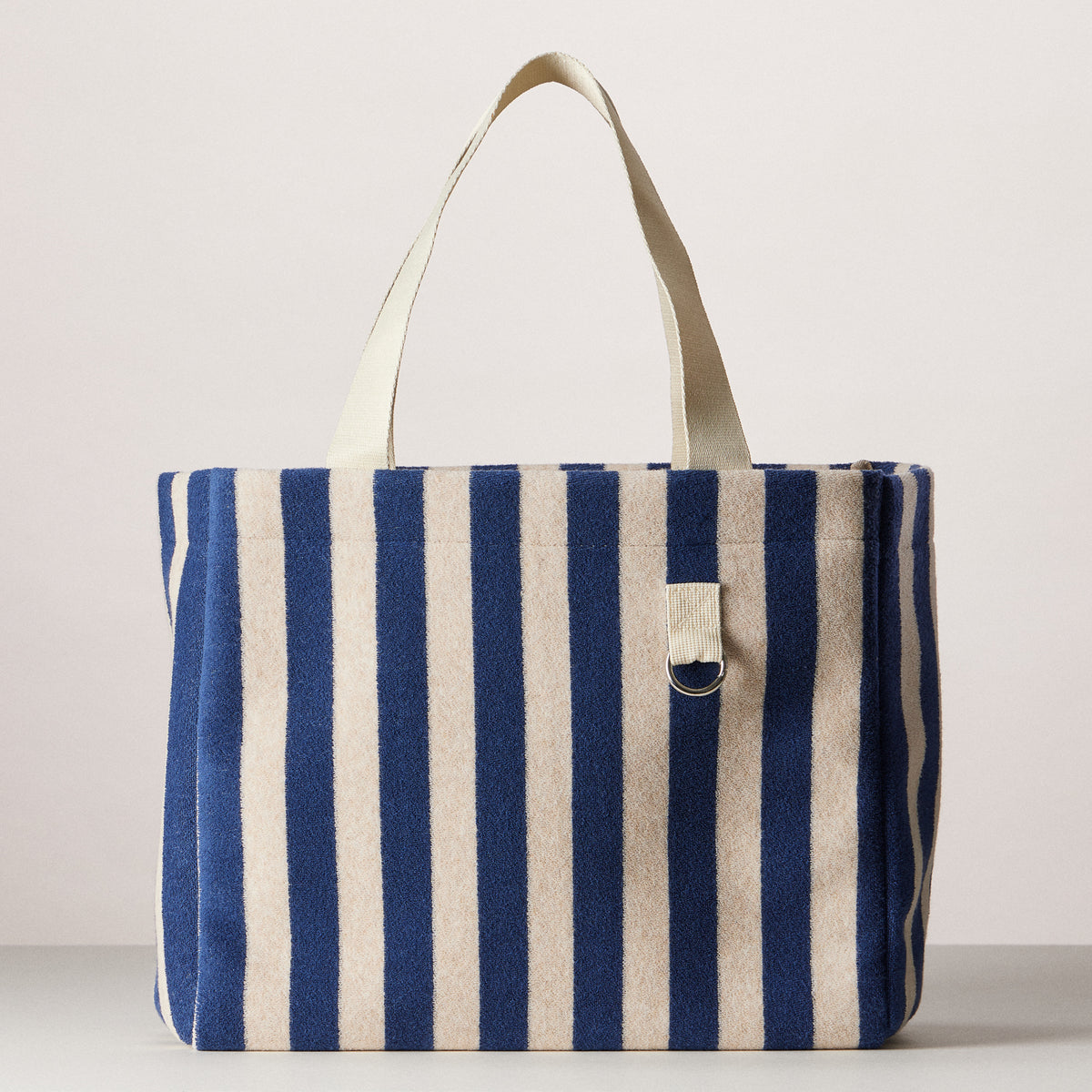 Striped Terry Mini Tote | Everyday Carryall Bag