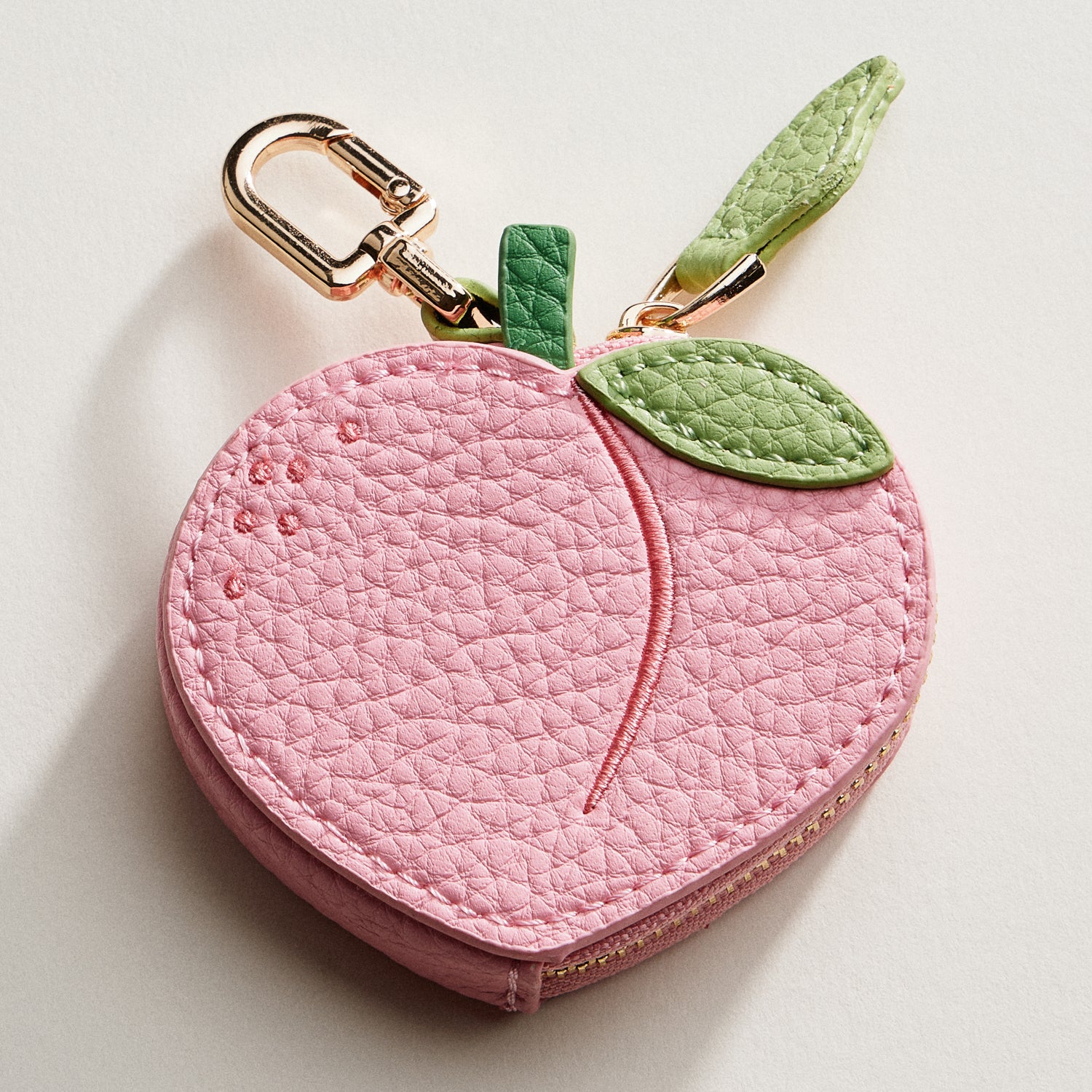 New Mixed Fruit Coin Purse Keychain | Vegan Leather Mini Bag charm