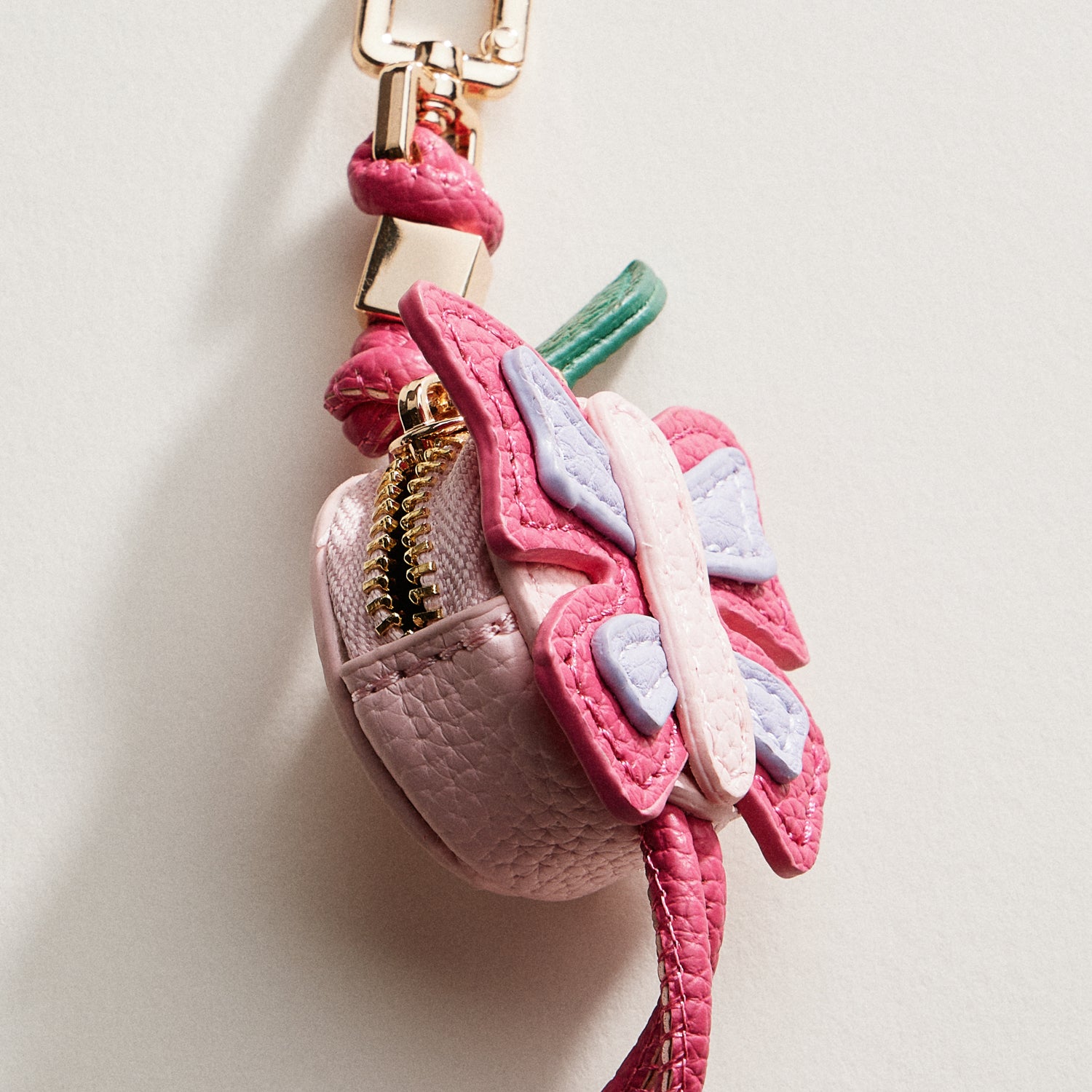 Insect Coin Purse Keychain | Vegan Leather Mini Animal Bagcharm