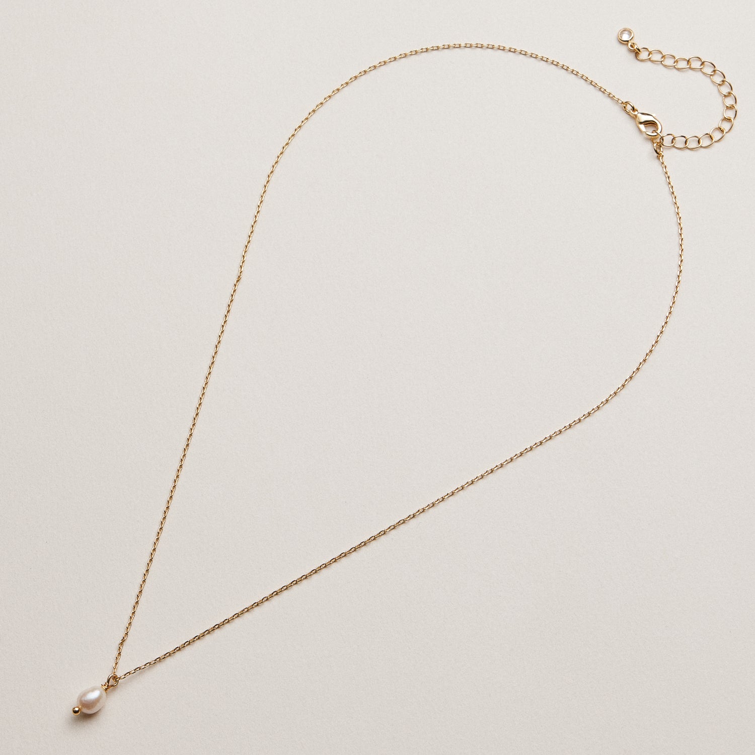 Drop Necklace | Gold Dipped Freshwater Pearl Jewelry