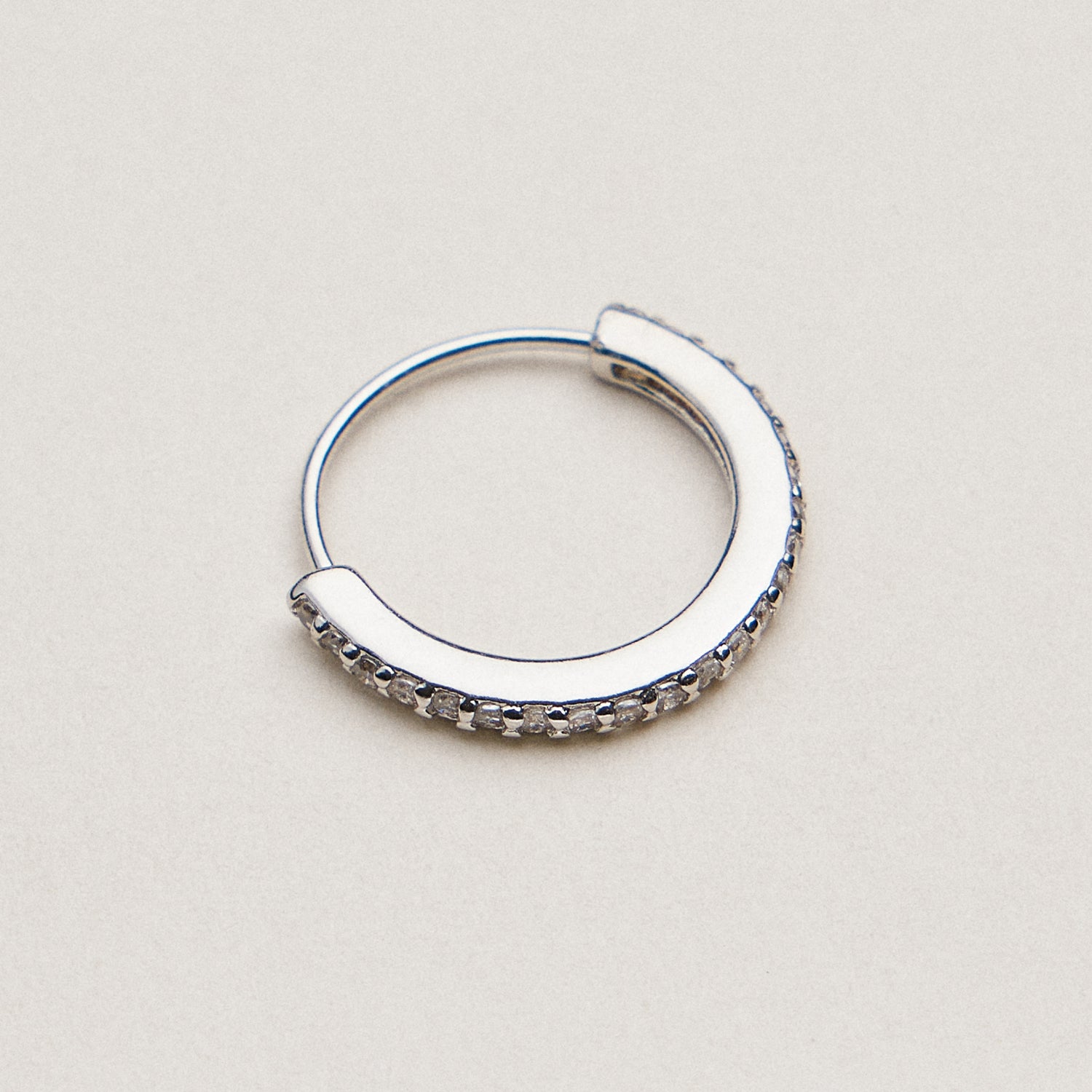 CZ Pave Hinged | Nose Ring