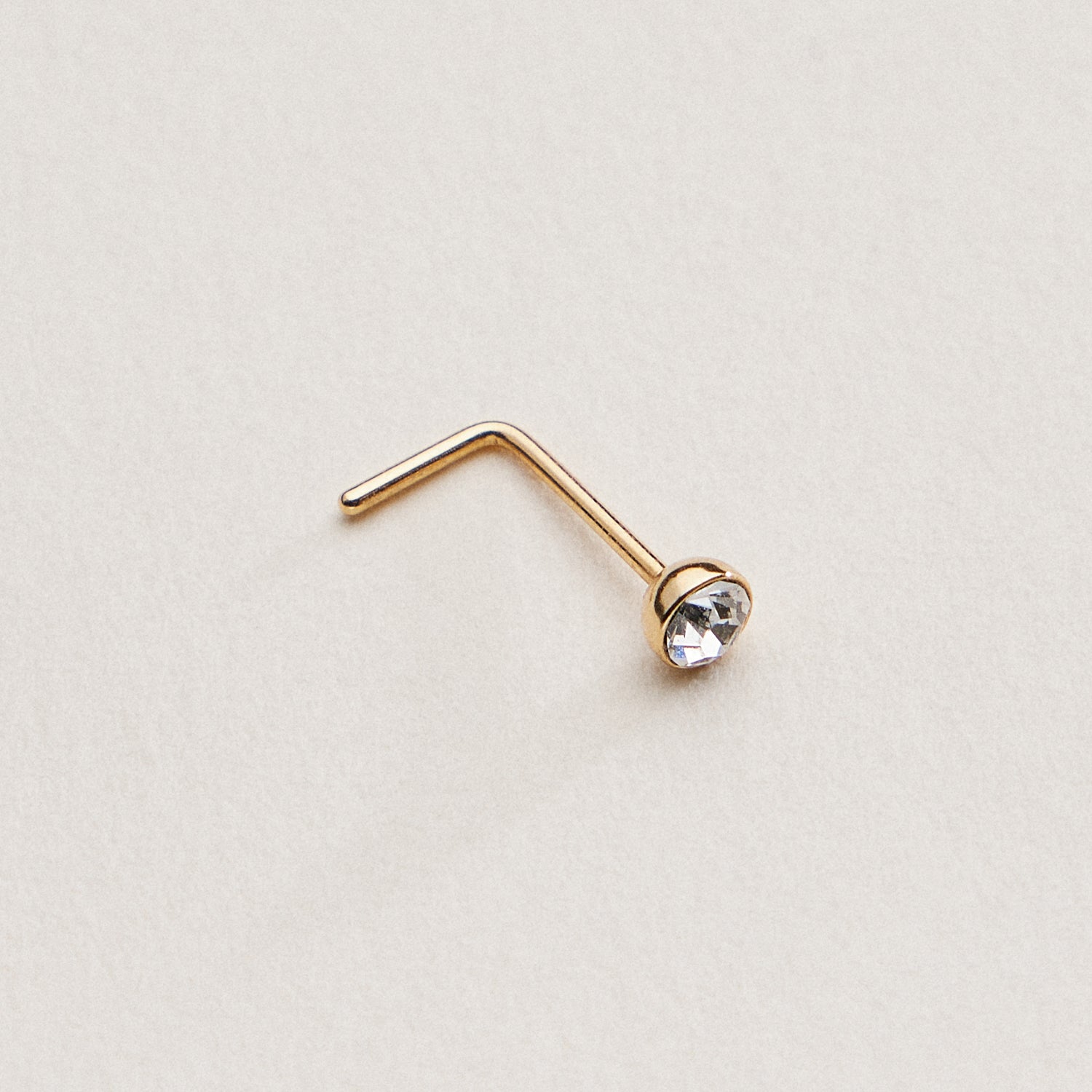 Bezel CZ | Nose Stud