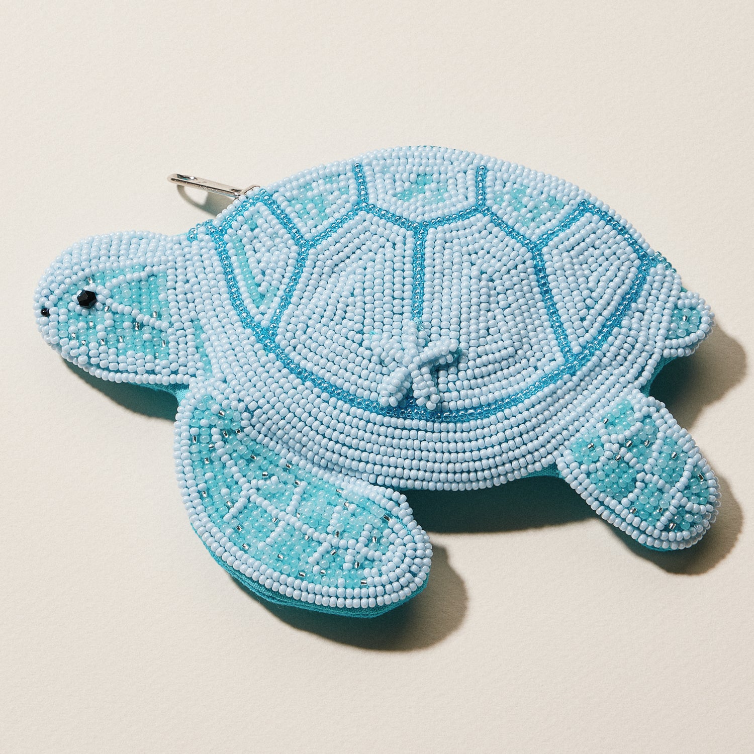 Beaded Sealife Coin Purse Collection | Coastal Shell Zip Pouch