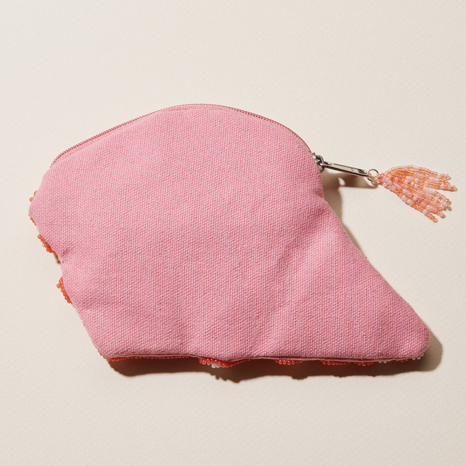 Beaded Sealife Coin Purse Collection | Coastal Shell Zip Pouch