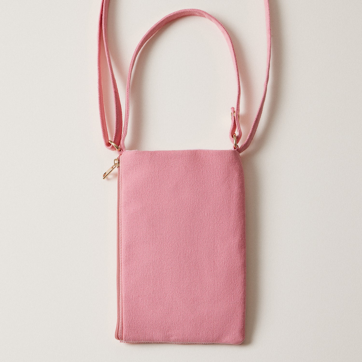 Seed Beaded Tropical Crossbody Phone Bag | Multifunctional Zipper Bag