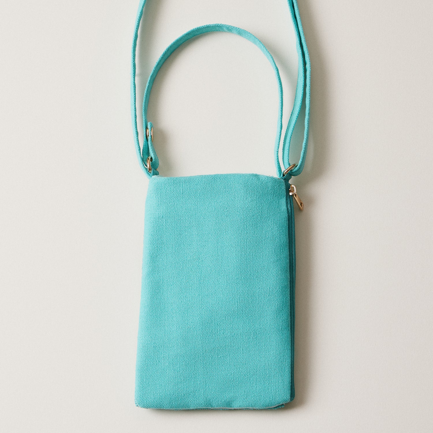 Seed Beaded Tropical Crossbody Phone Bag | Multifunctional Zipper Bag