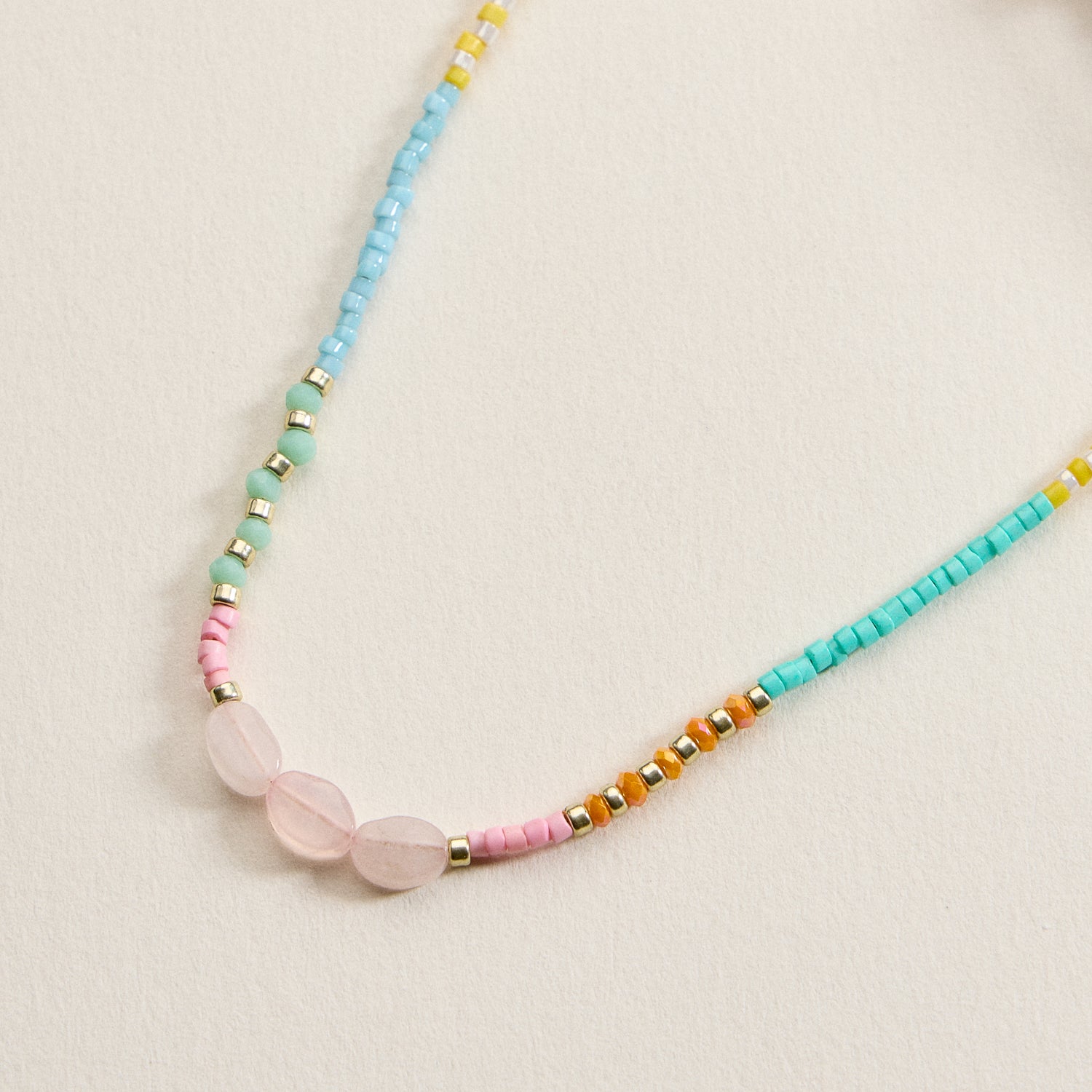 Beaded Adjustable Cord Anklet | Minimal Style