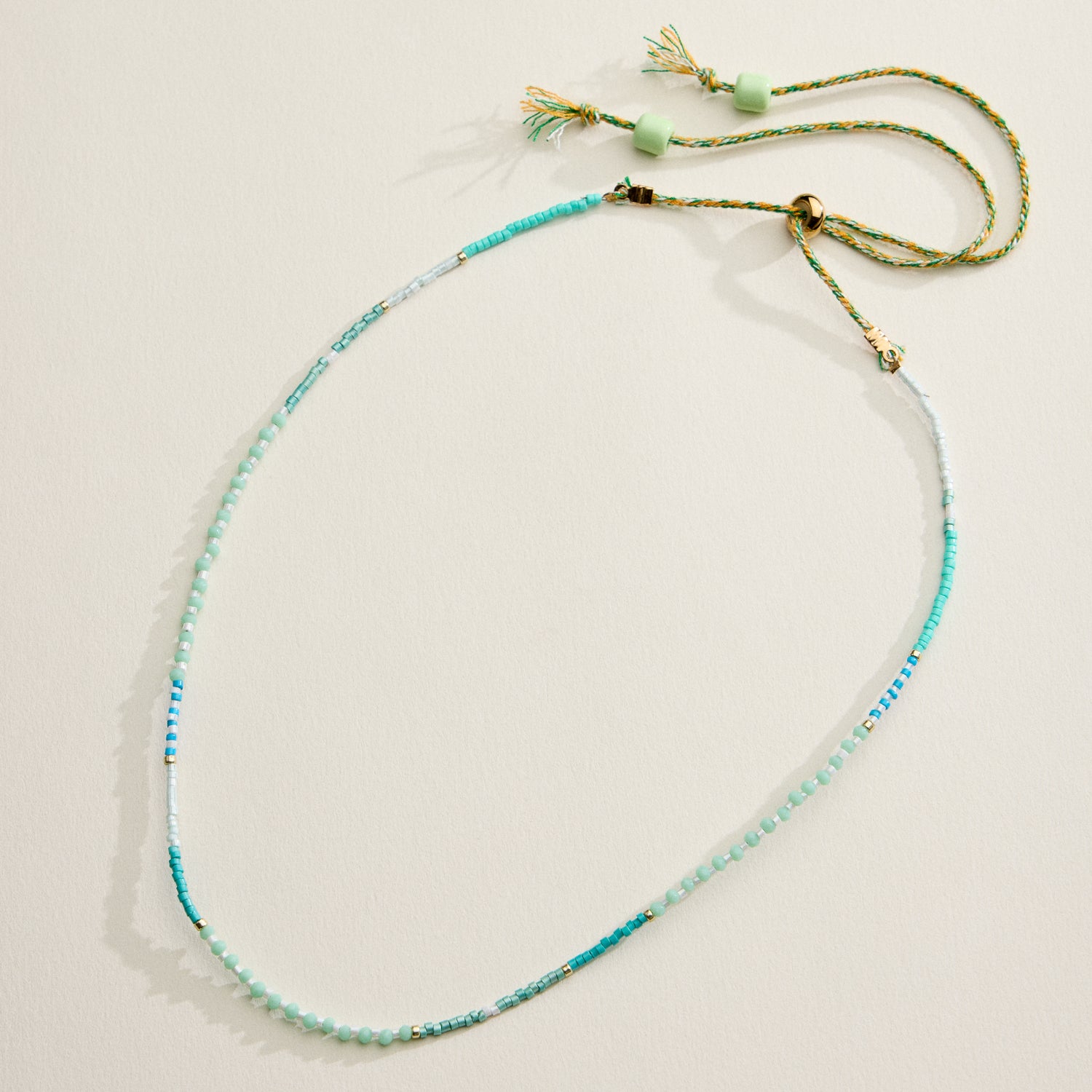 Boho Minimalist Seed Bead Necklace