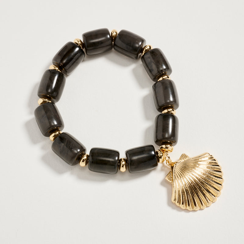 Oversized Octagon Resin Bangle Bracelet
