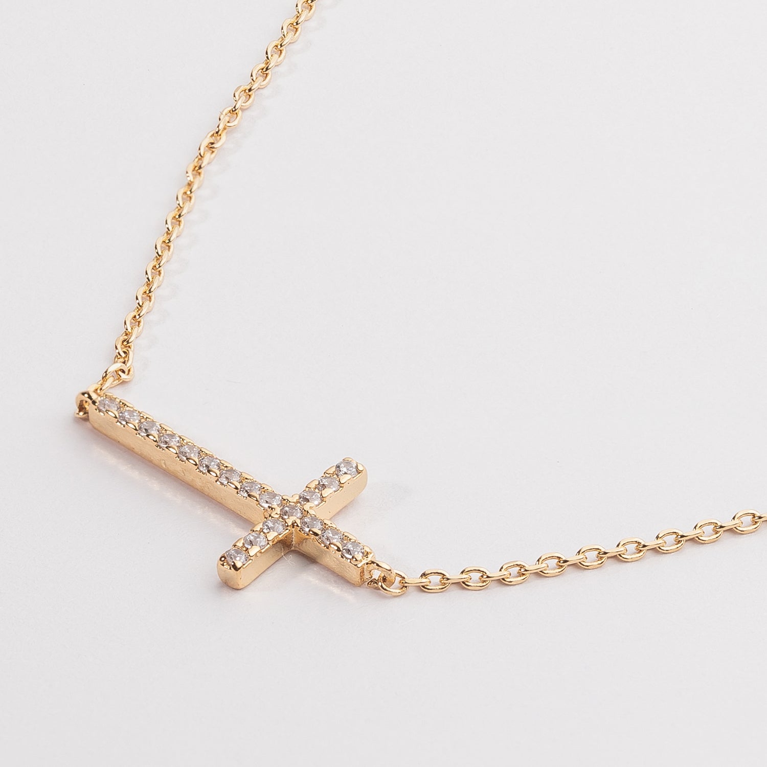 Gold Cross Necklace