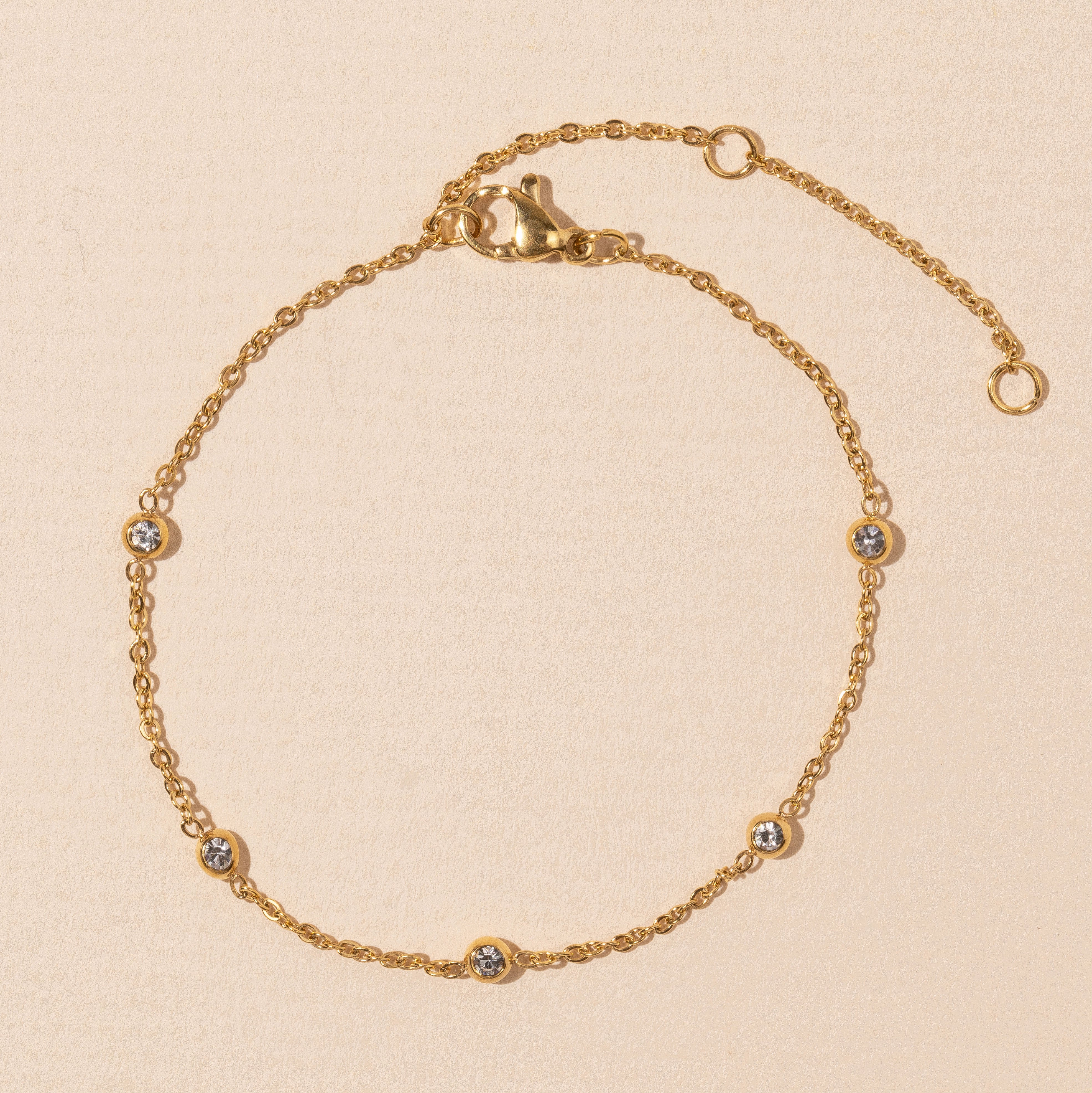 18K Gold dipped Stainless Steel Bracelet