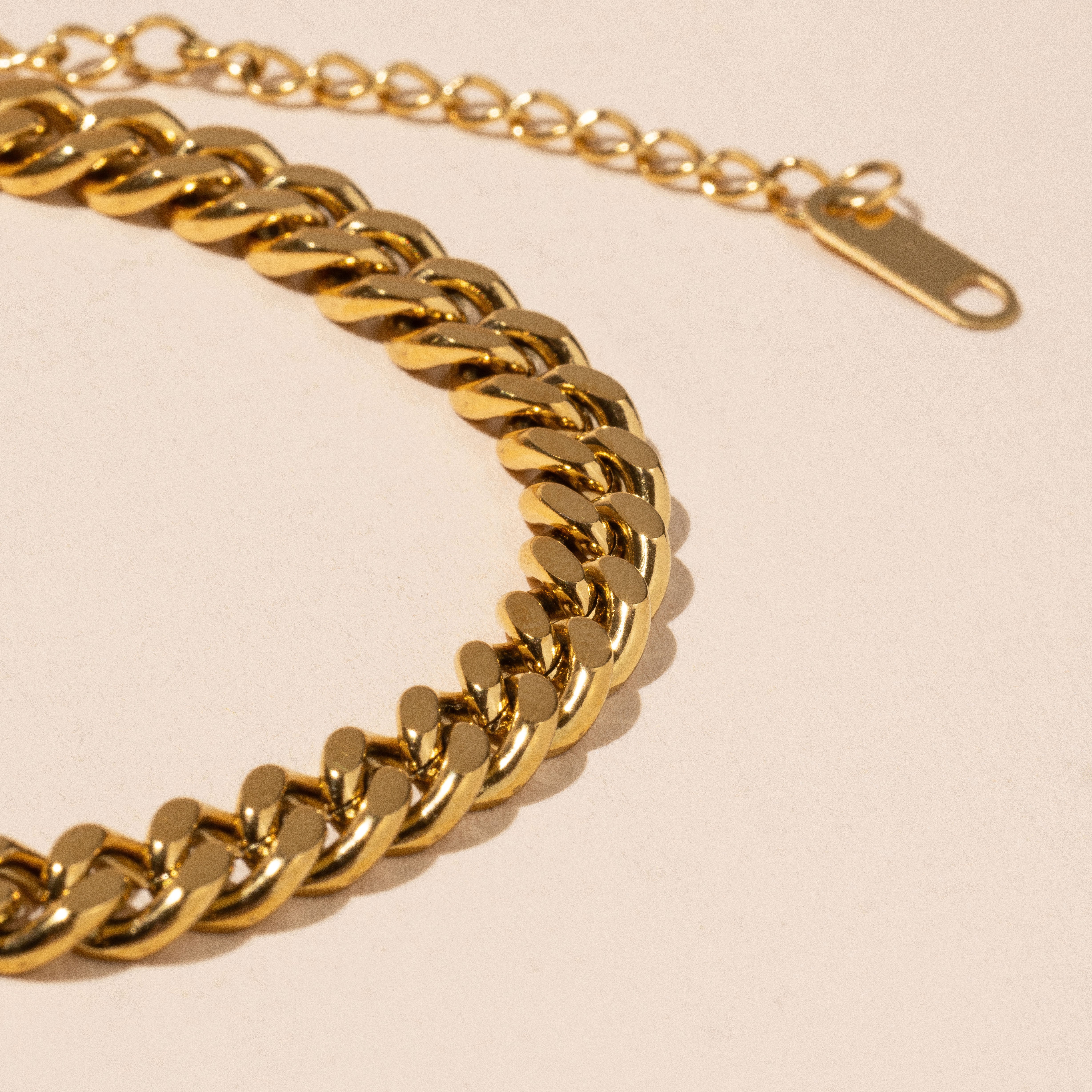 Stainless Steel Cuban Link Bracelet
