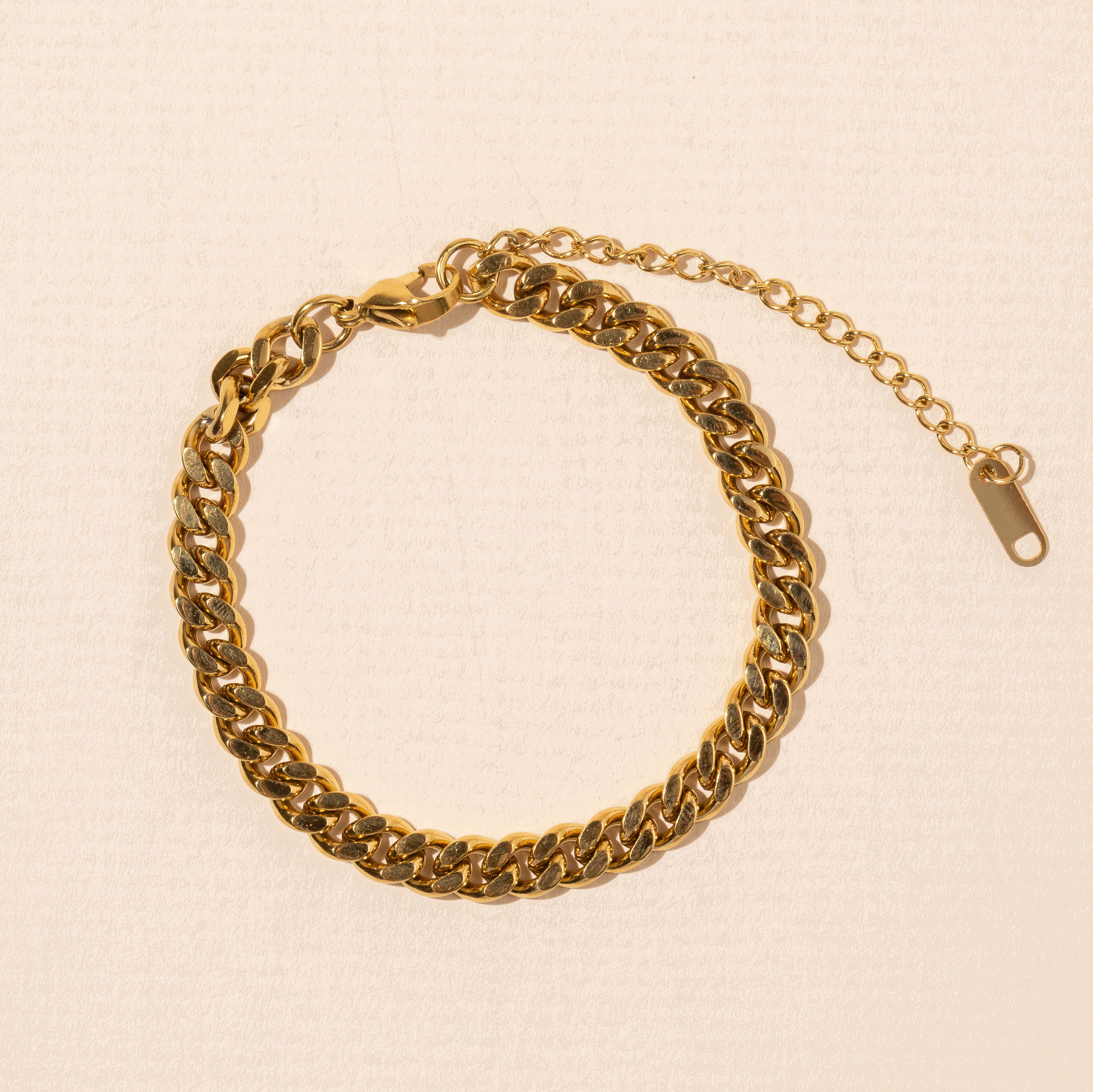 Stainless Steel Cuban Link Bracelet