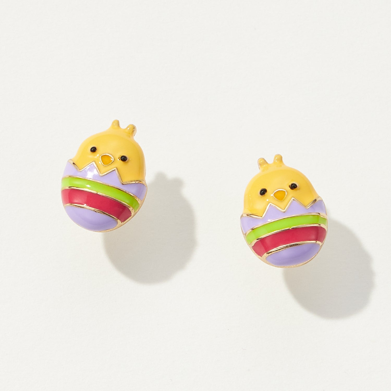 Enamel Easter Egg Post Earrings