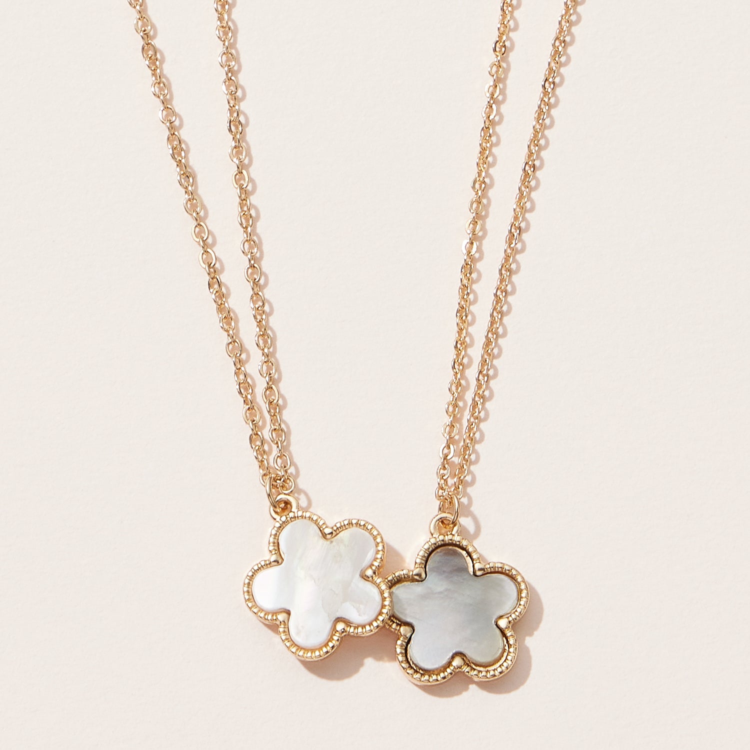 Clover Mother Of Pearl Necklace