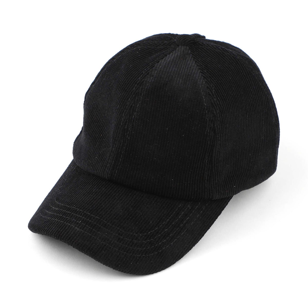 Corduroy Baseball Cap in Solid Color