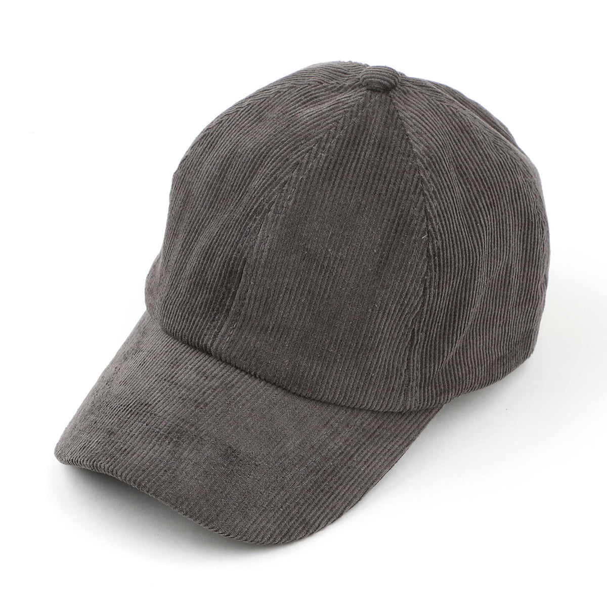 Corduroy Baseball Cap in Solid Color