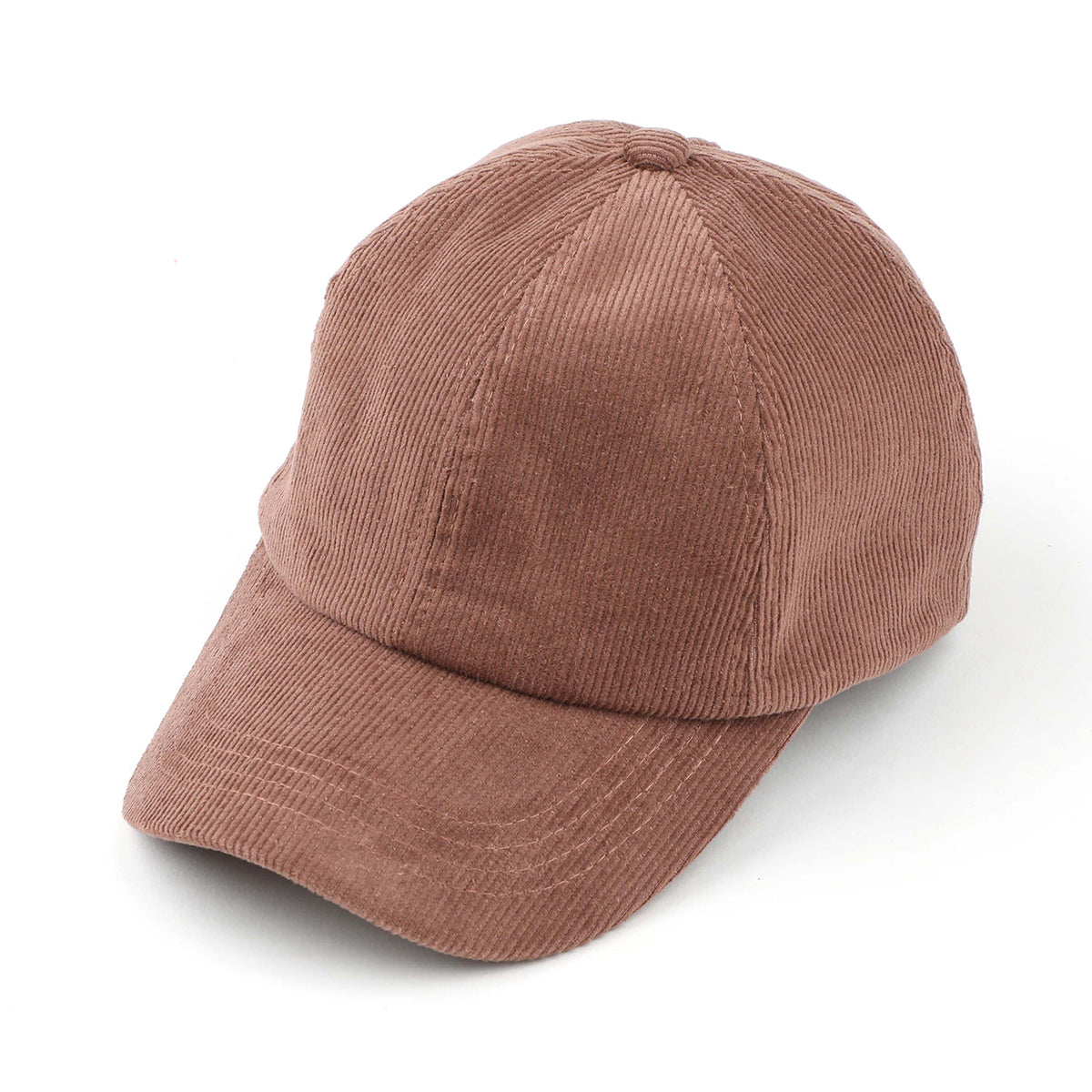 Corduroy Baseball Cap in Solid Color