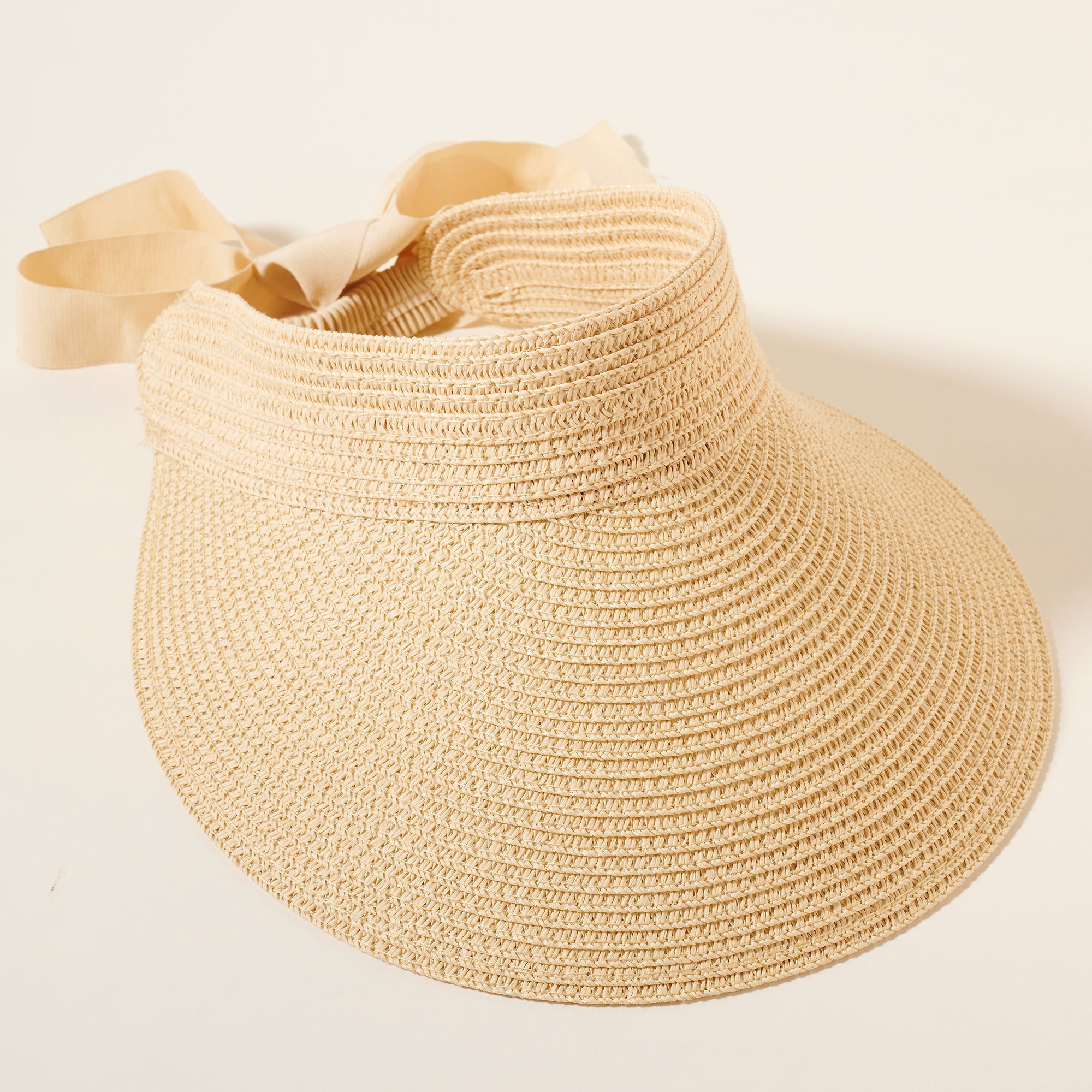Straw Tie Visor