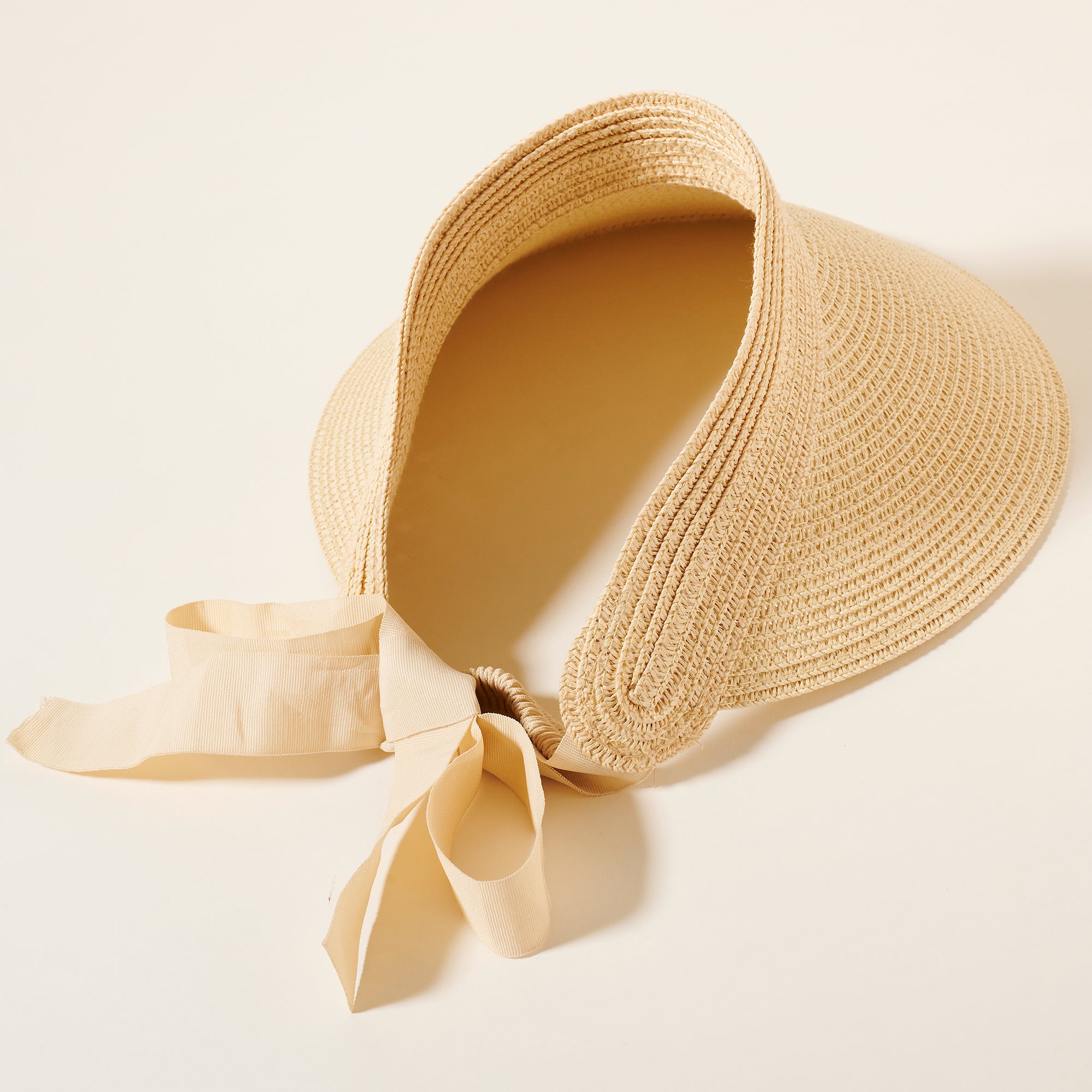 Straw Tie Visor