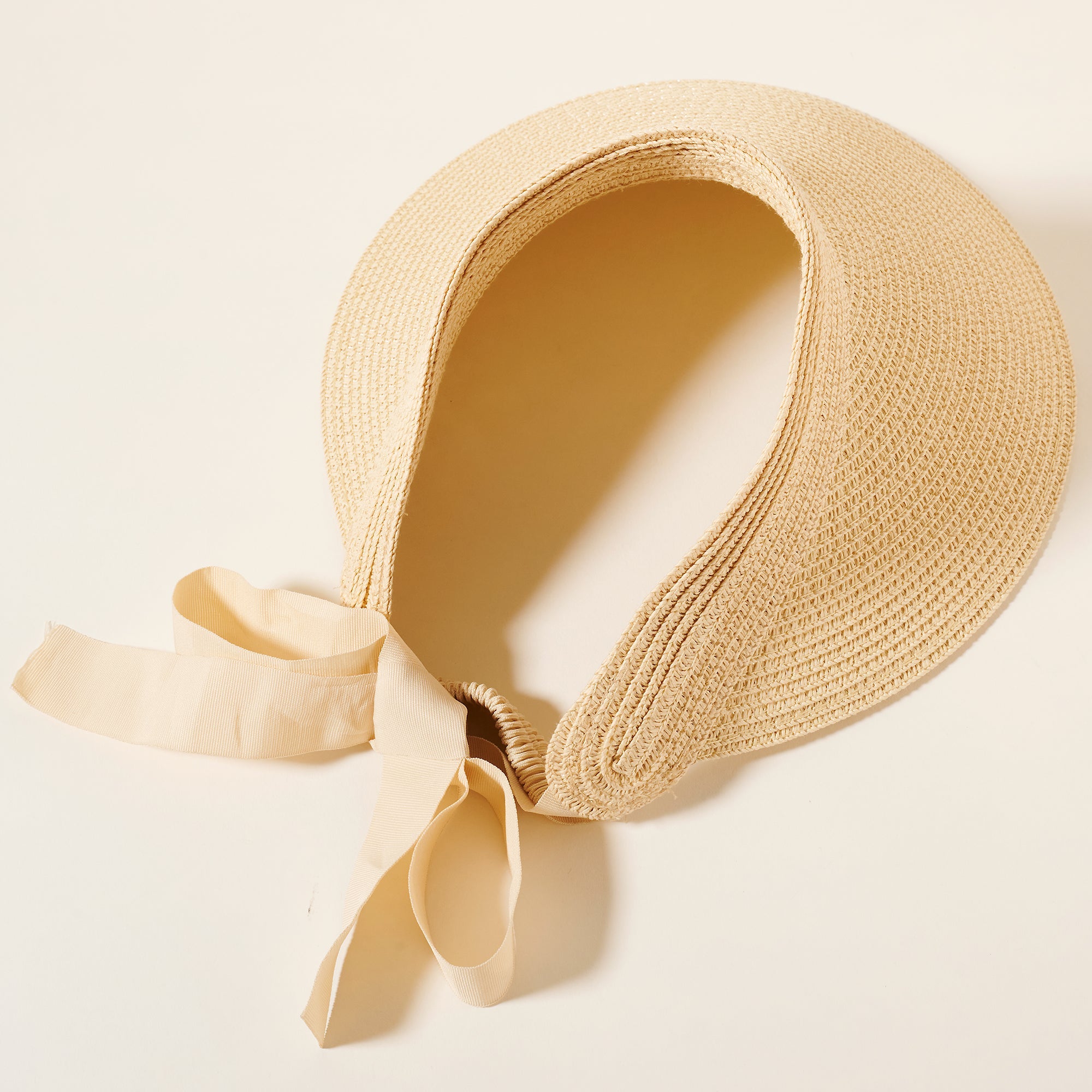 Straw Tie Visor