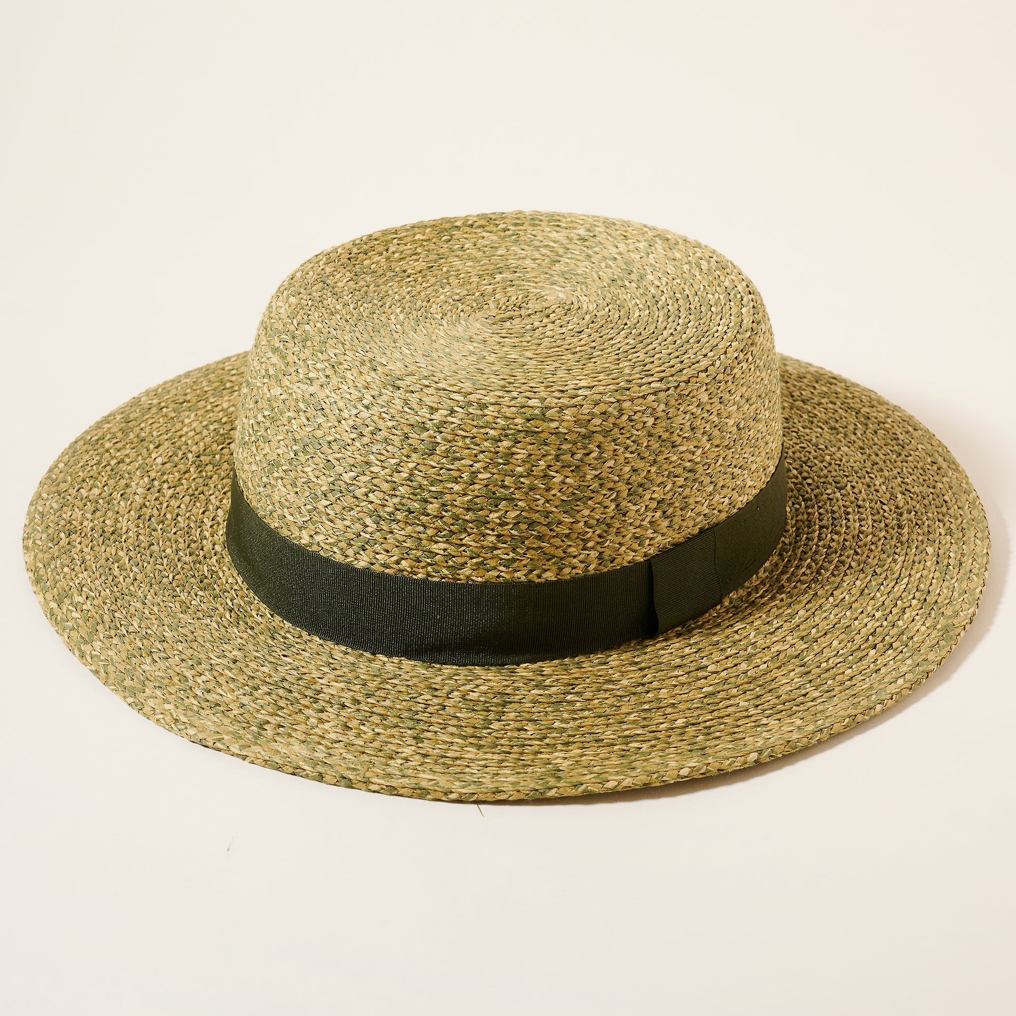 Straw Boater Hat