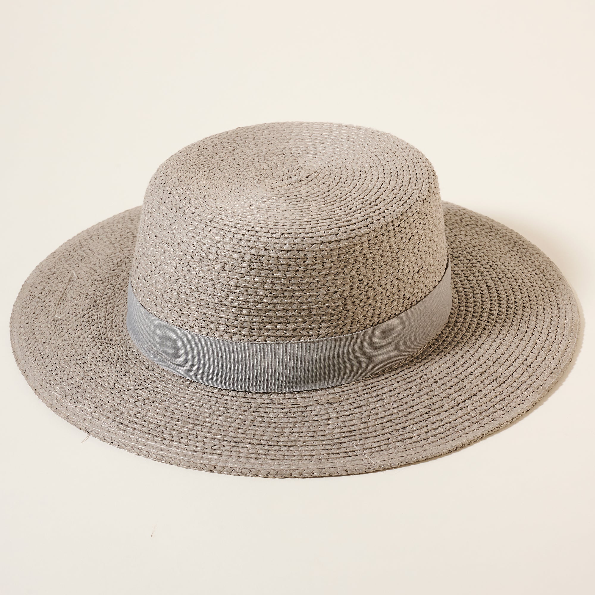 Straw Boater Hat