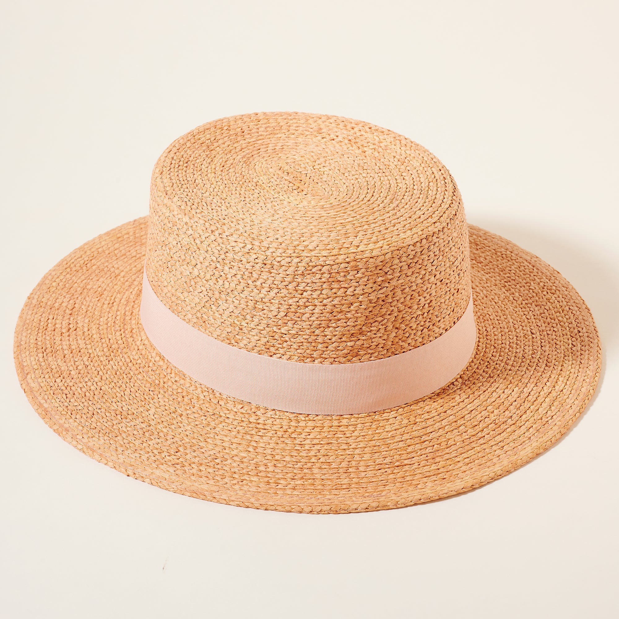 Straw Boater Hat