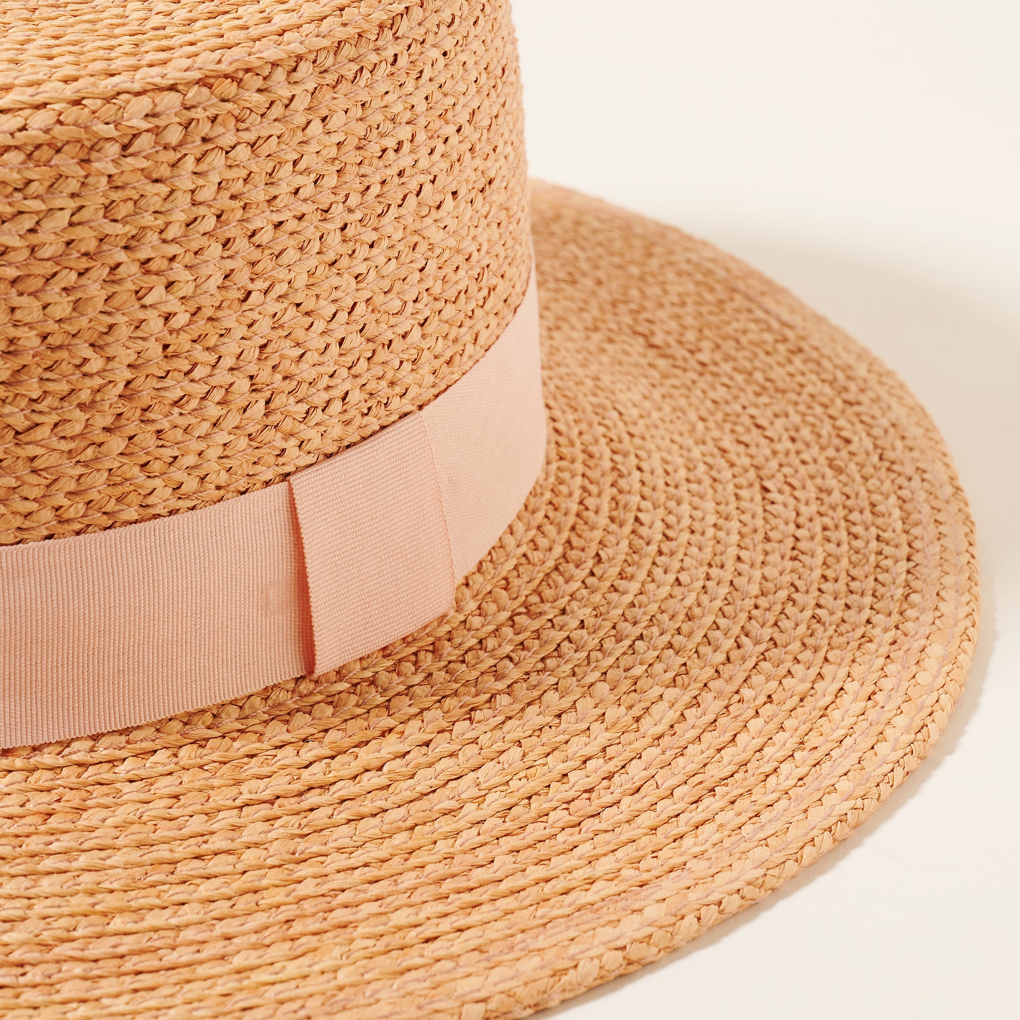 Straw Boater Hat