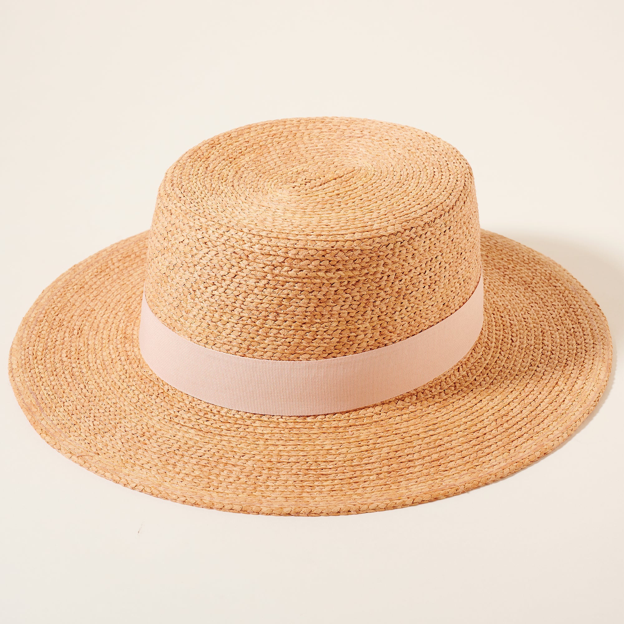 Straw Boater Hat