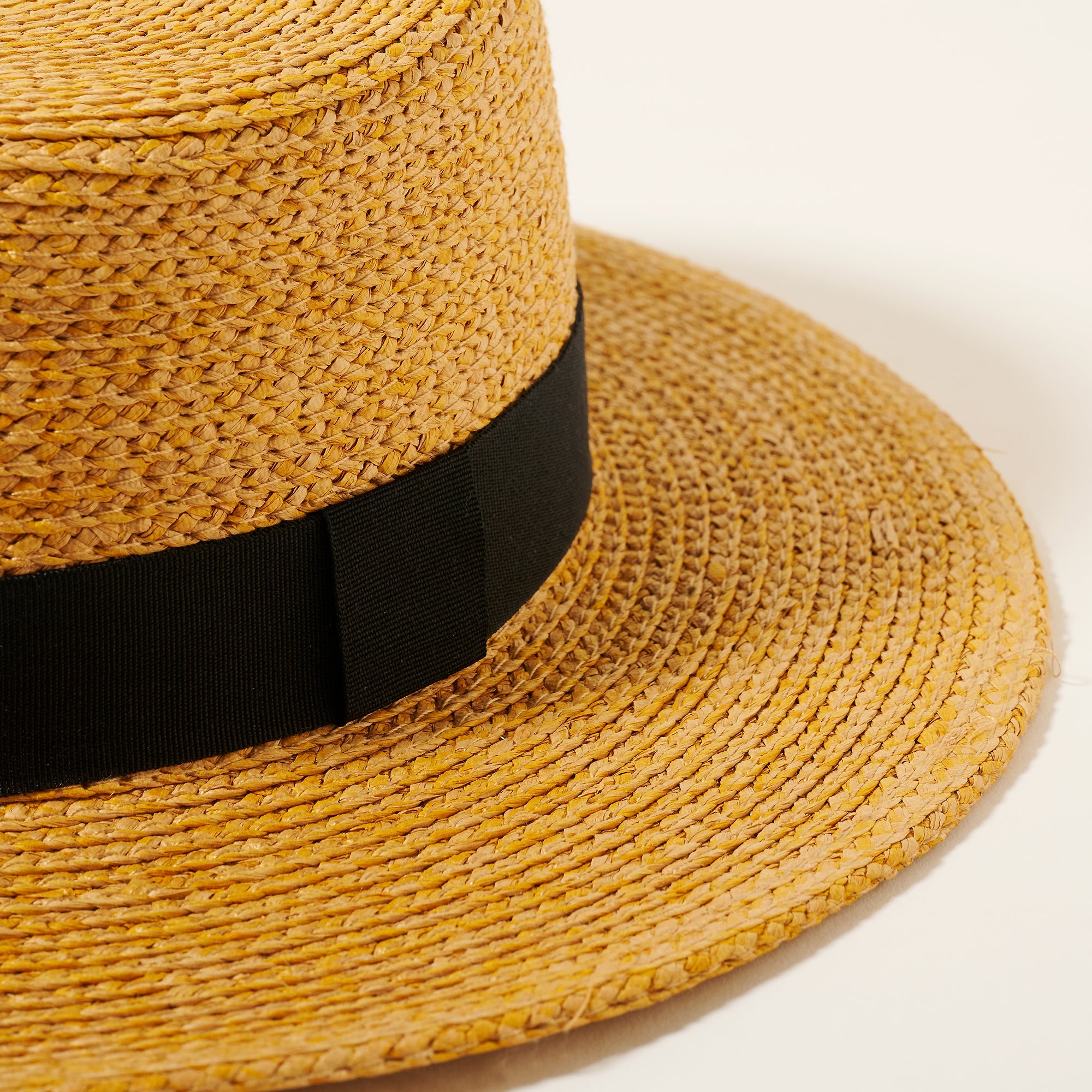 Straw Boater Hat