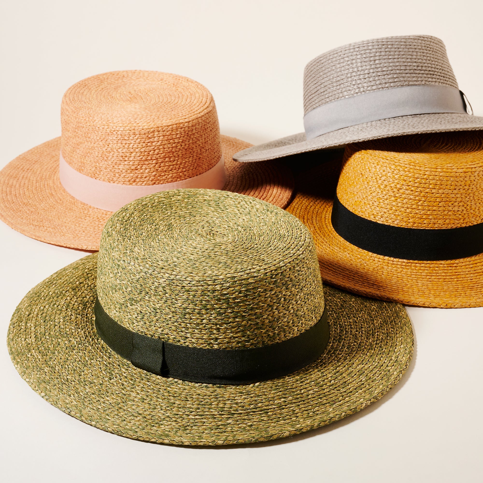 Straw Boater Hat