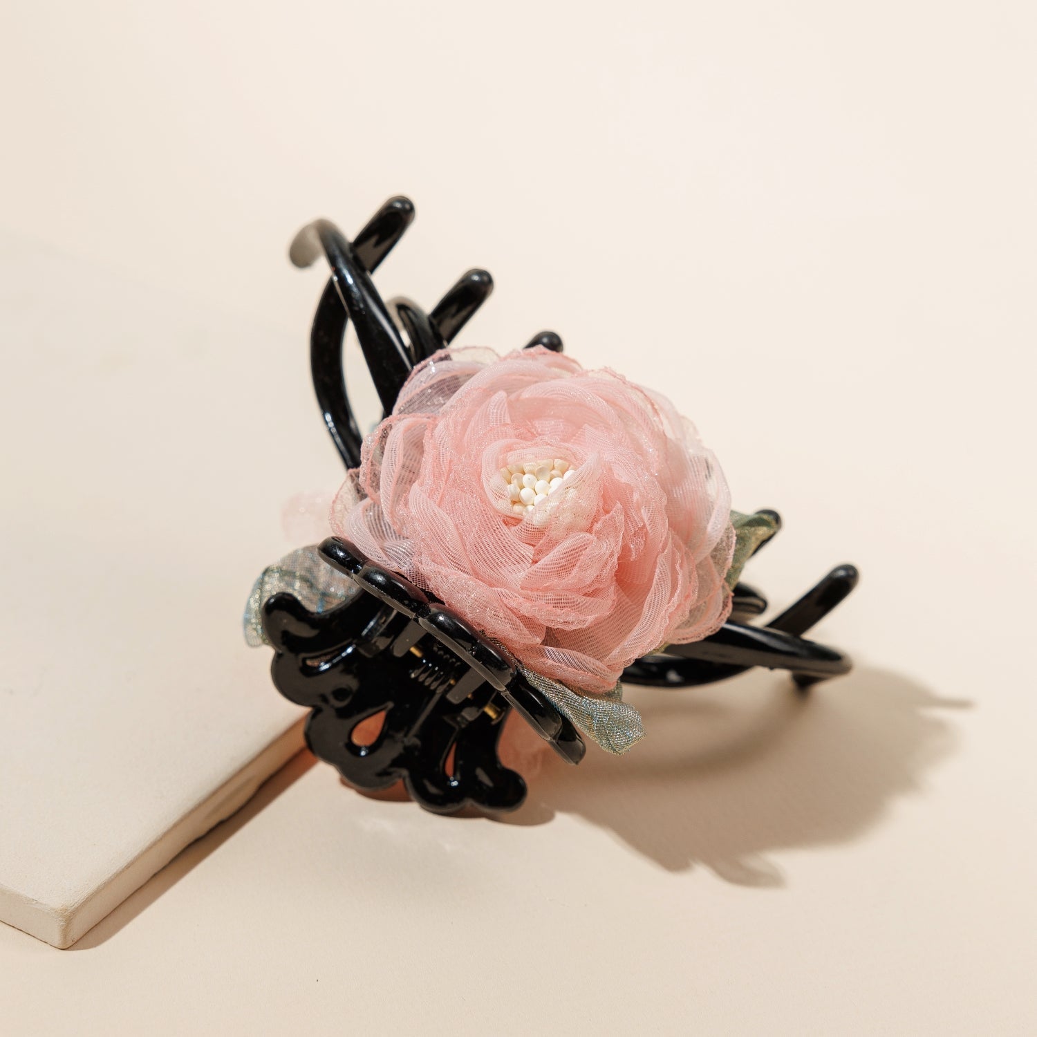 Vintage Flower Seed Hair Claw