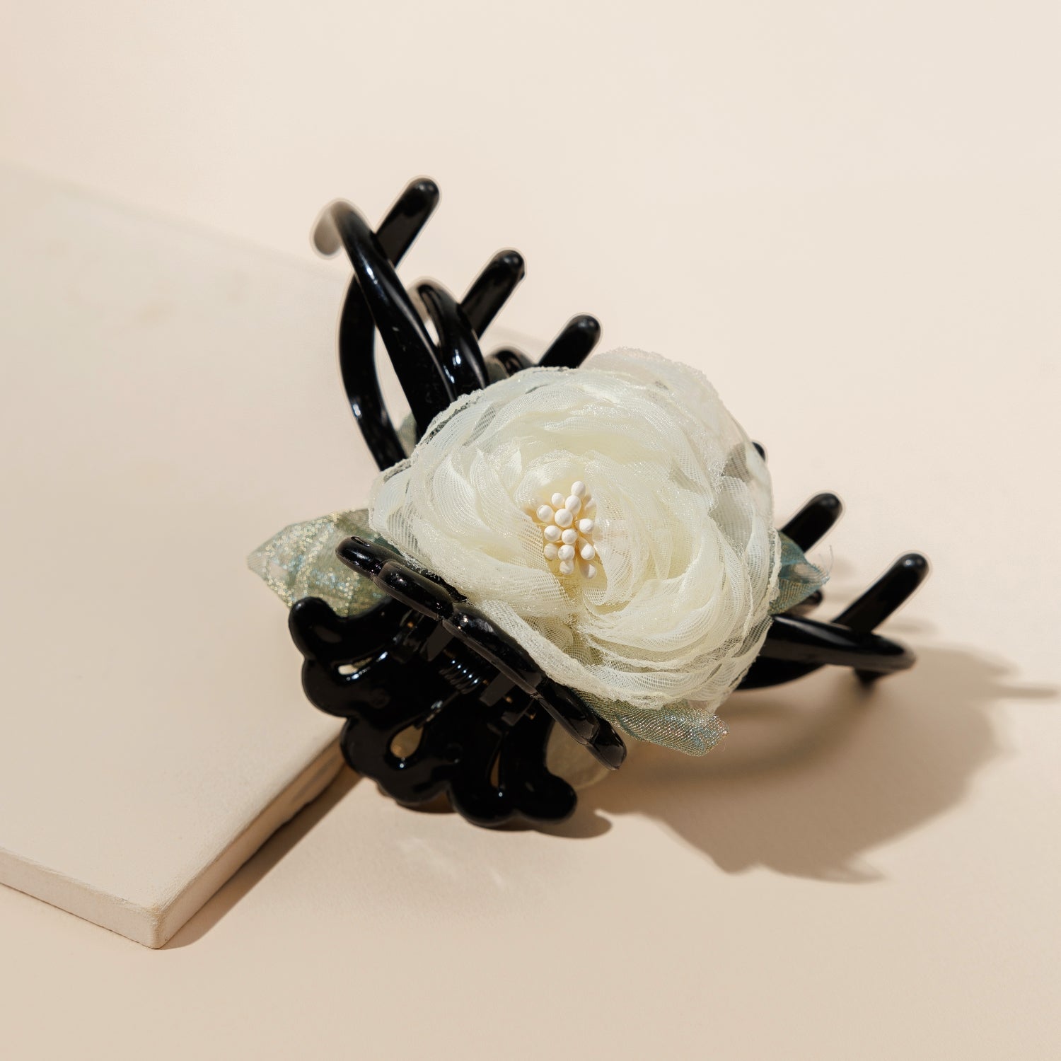 Vintage Flower Seed Hair Claw