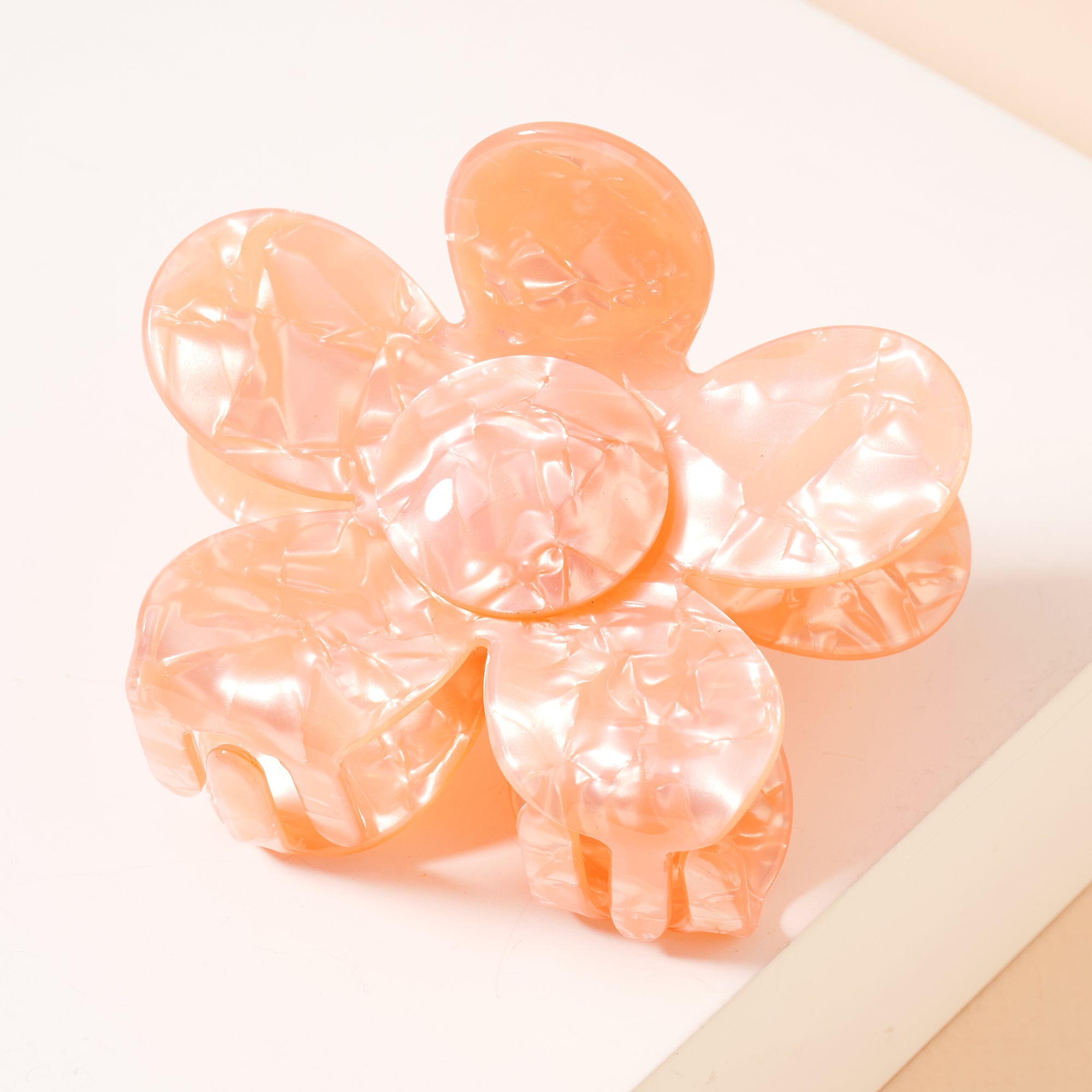 Chic Acetate Flower Hair Claw