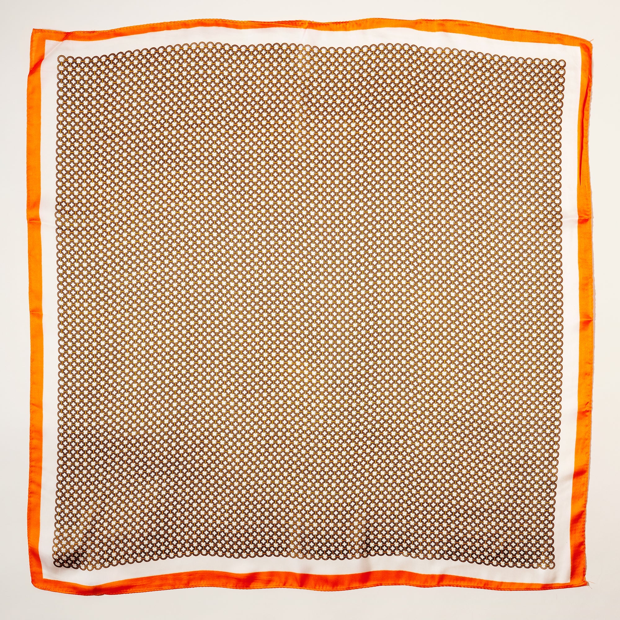 Dot Print Square Scarf