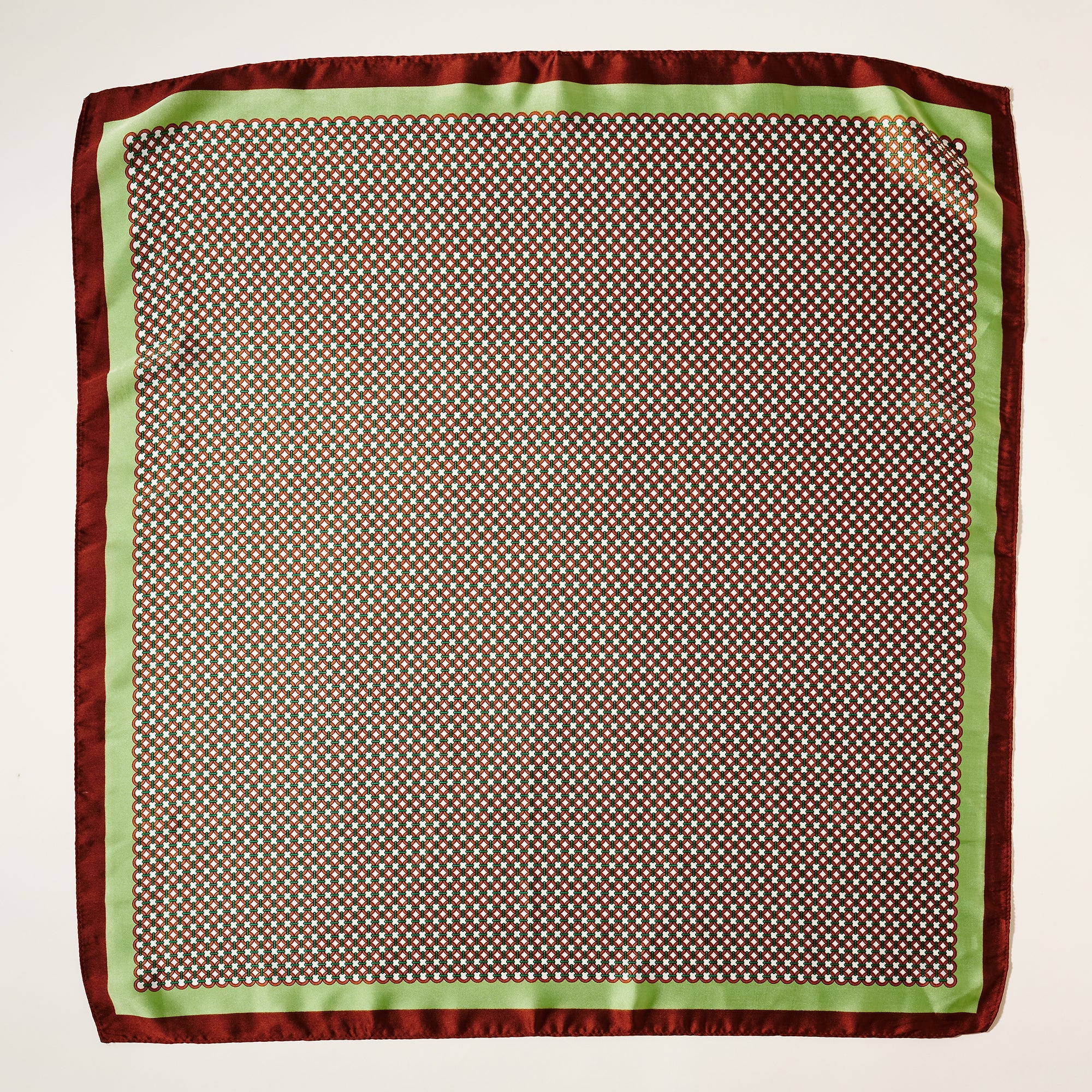 Chic Dot Print Square Scarf