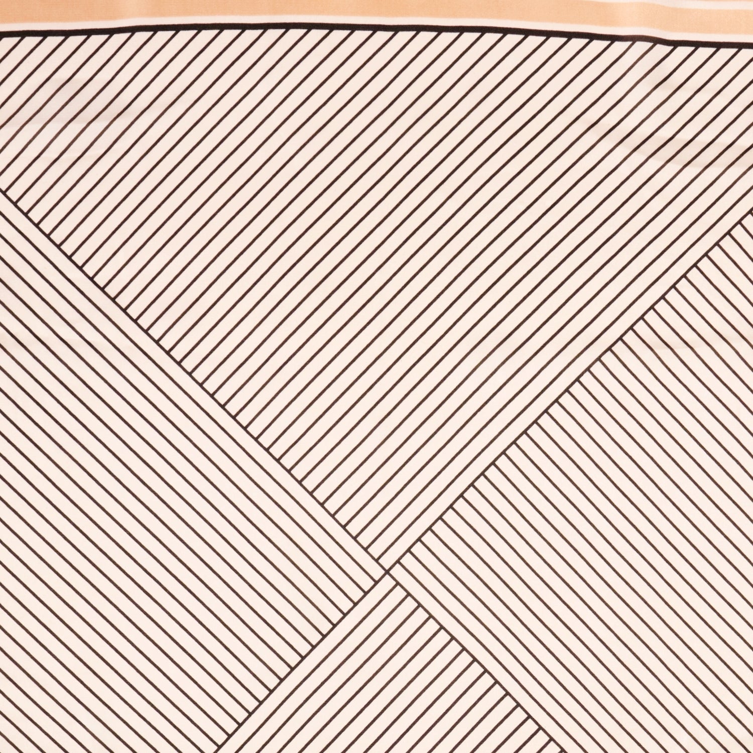 Modern Geometric Print Square Scarf