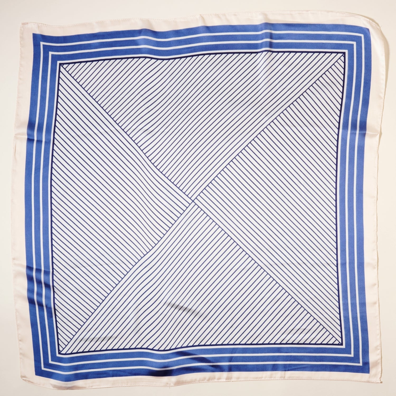 Modern Geometric Print Square Scarf