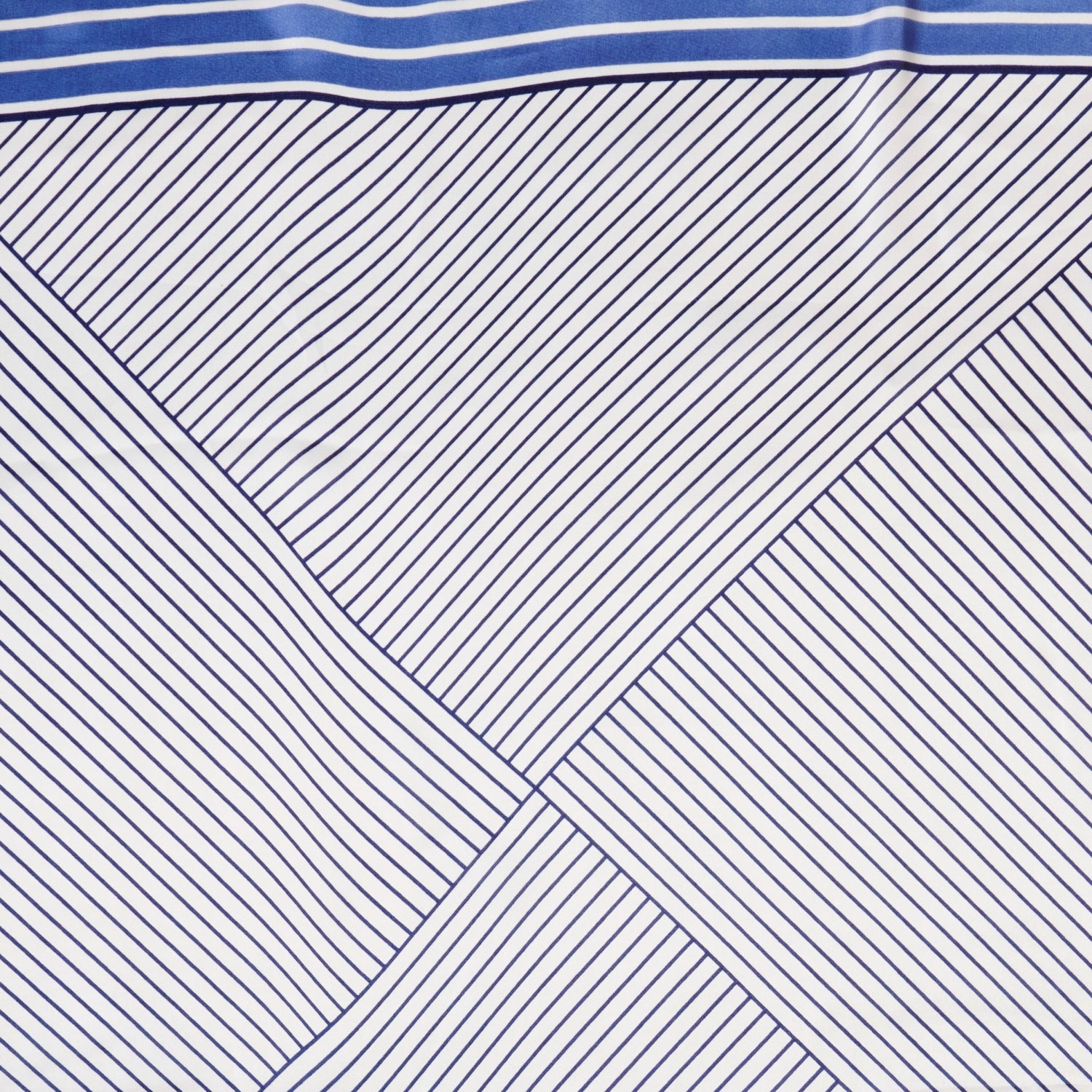 Modern Geometric Print Square Scarf