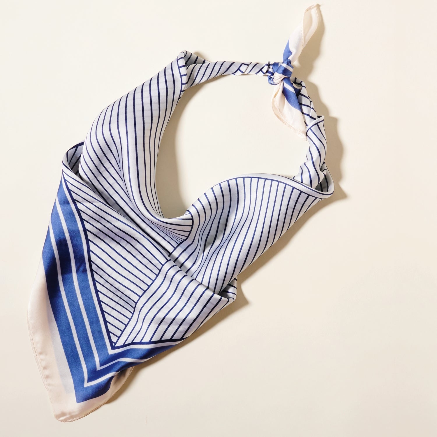 Modern Geometric Print Square Scarf