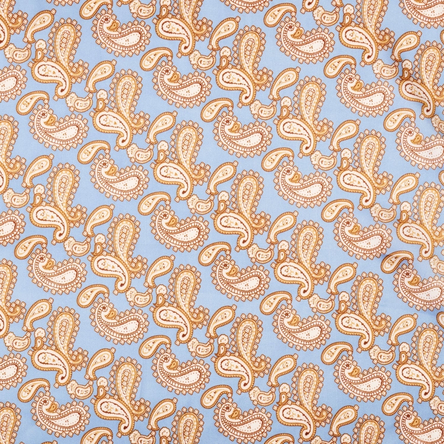 Classic Paisley Print Square Scarf