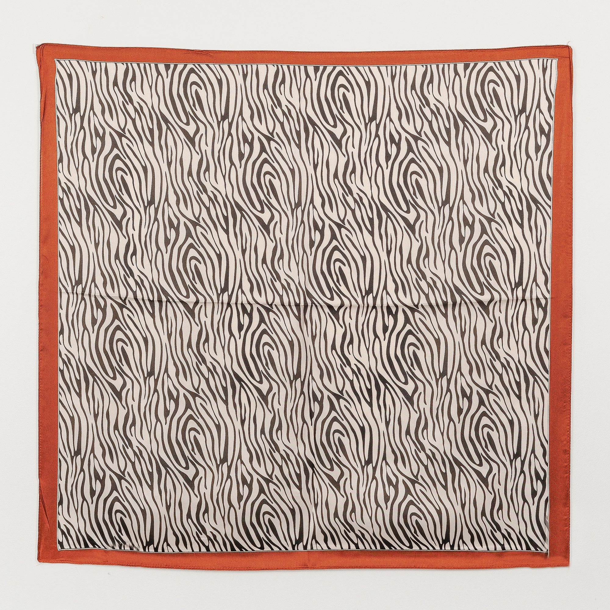 Zebra Print Square Scarf