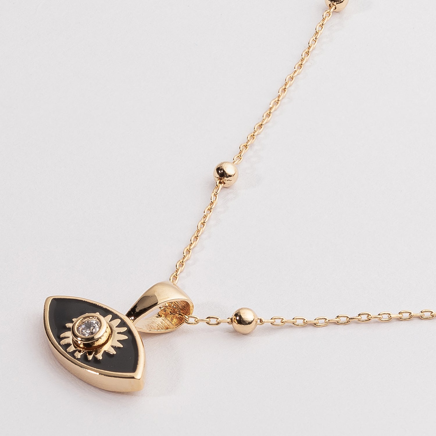 Dainty Evil-Eye Pendant Necklace