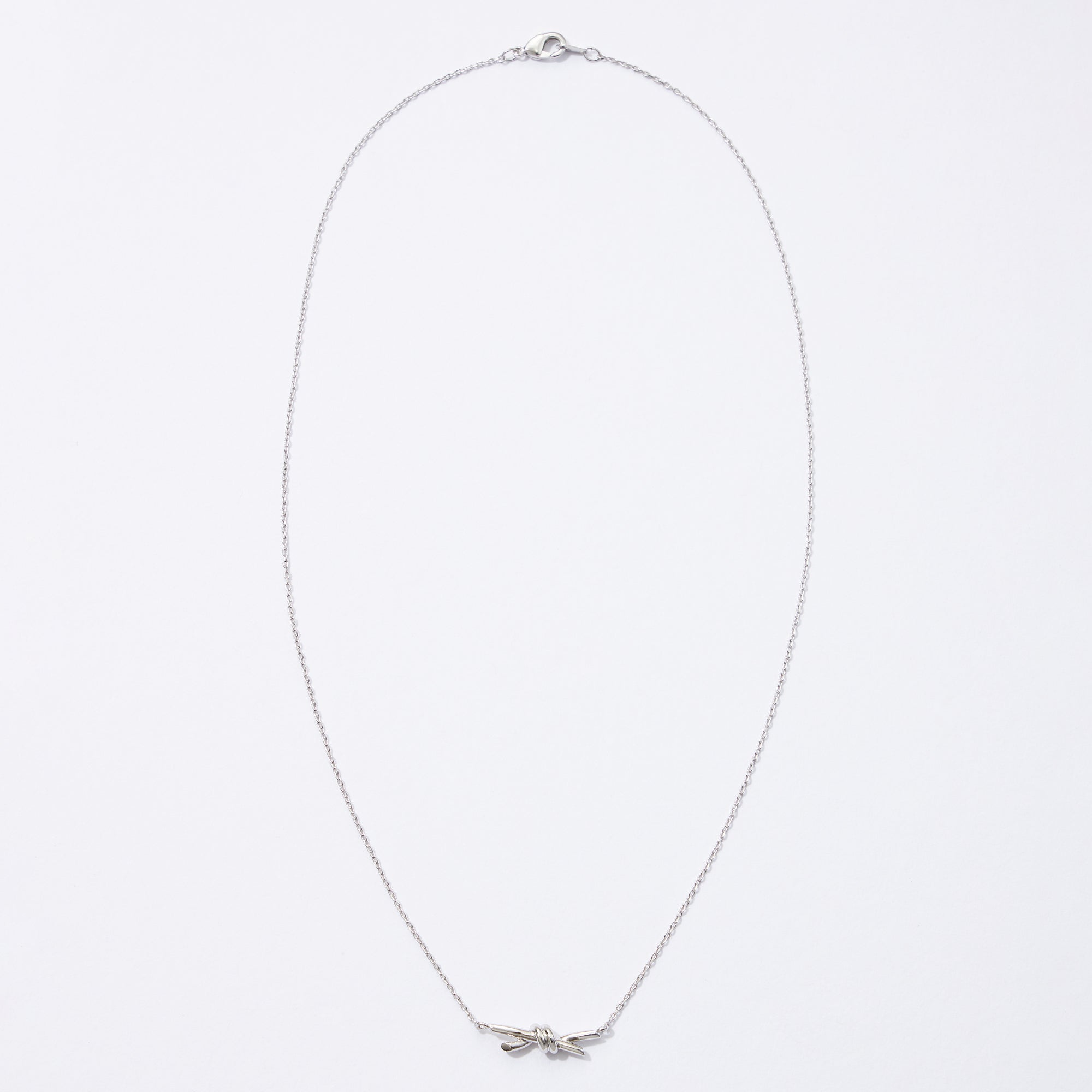Gold Dipped Knot Pendant Necklace